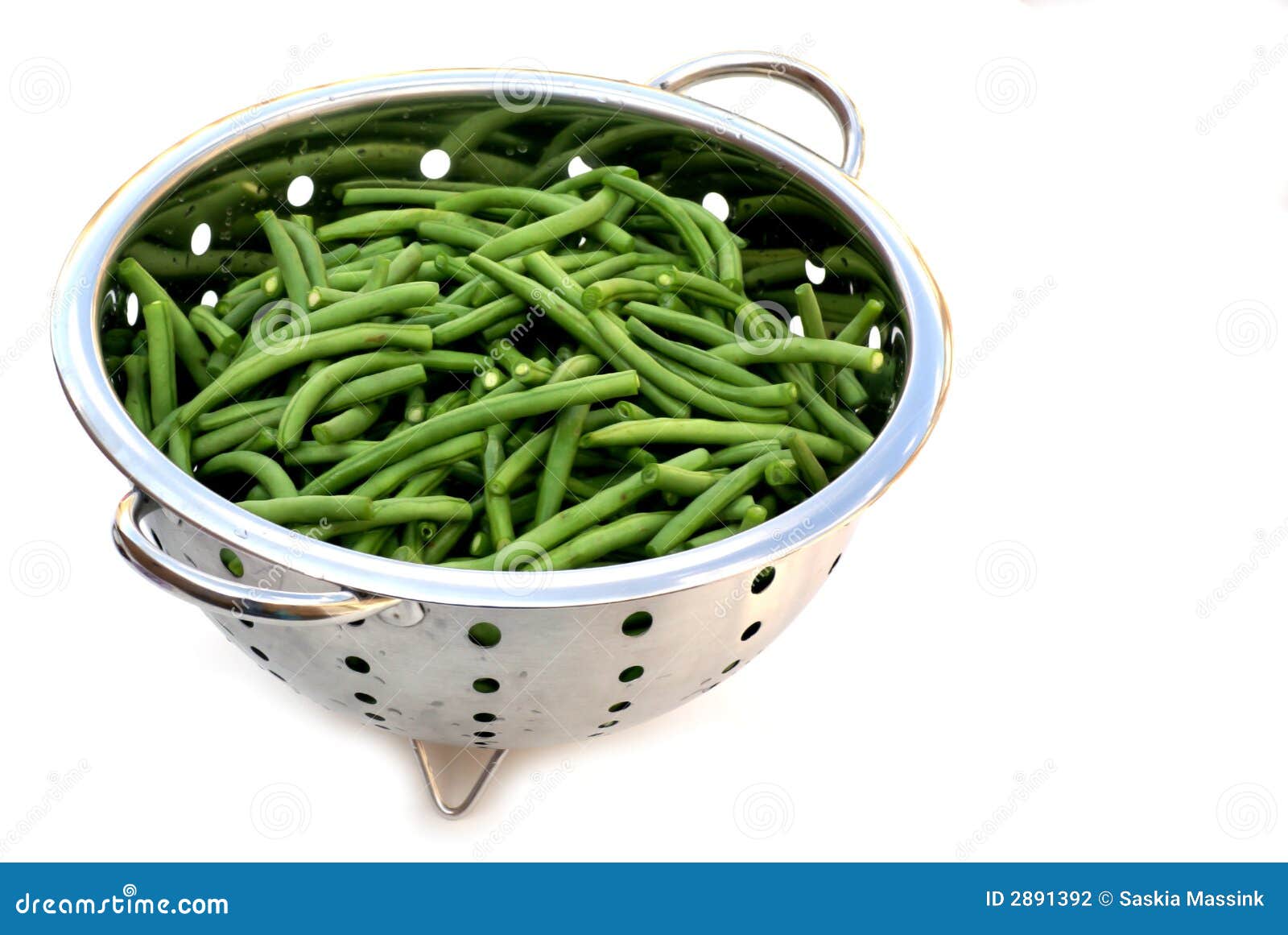 Green french beans. stock photo. Image of isolated, details 2891392