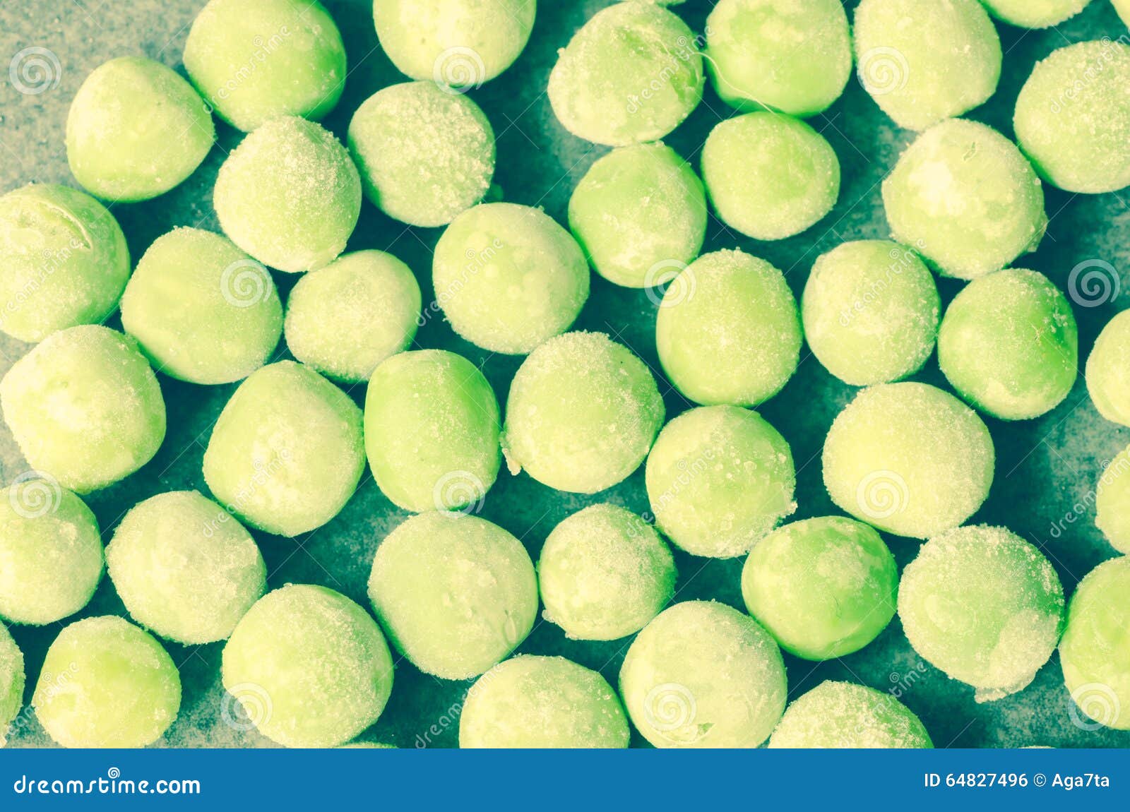 Green frozen peas stock photo. Image of fresh, frosted 64827496