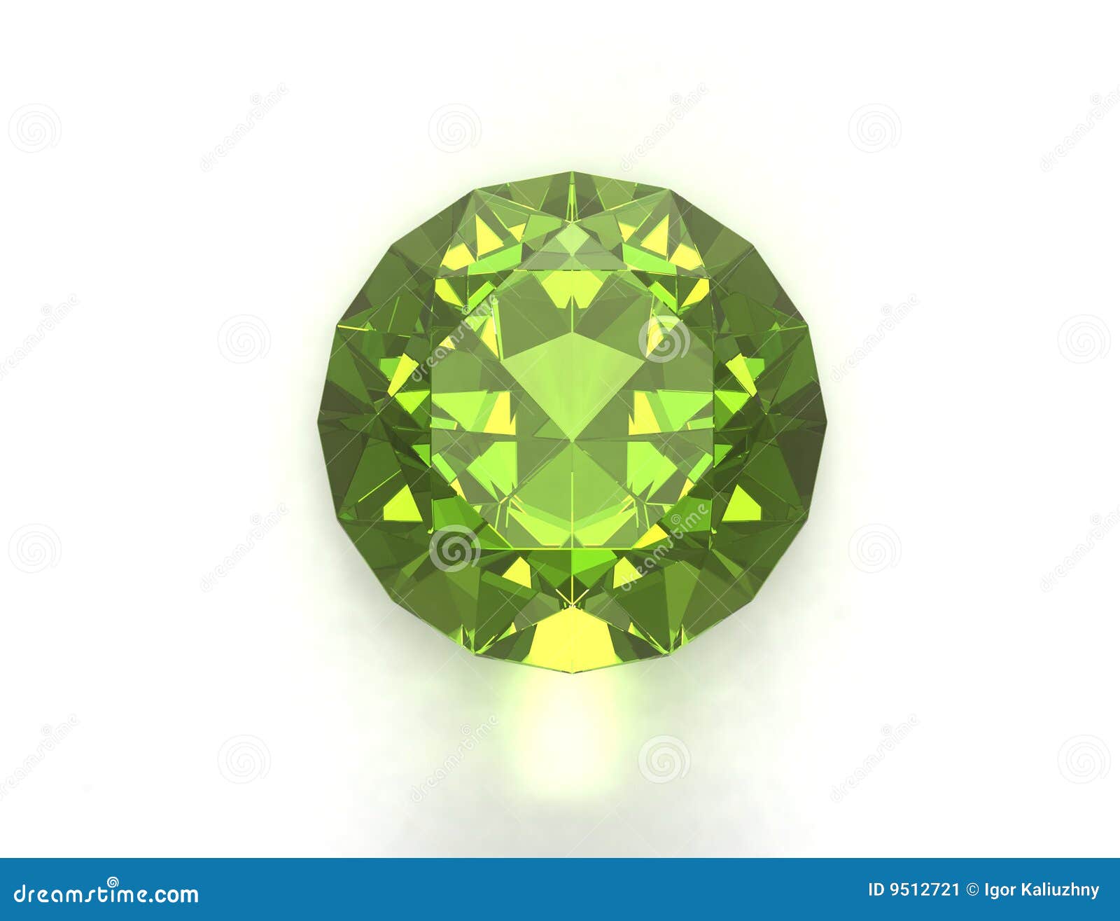 green gemstone