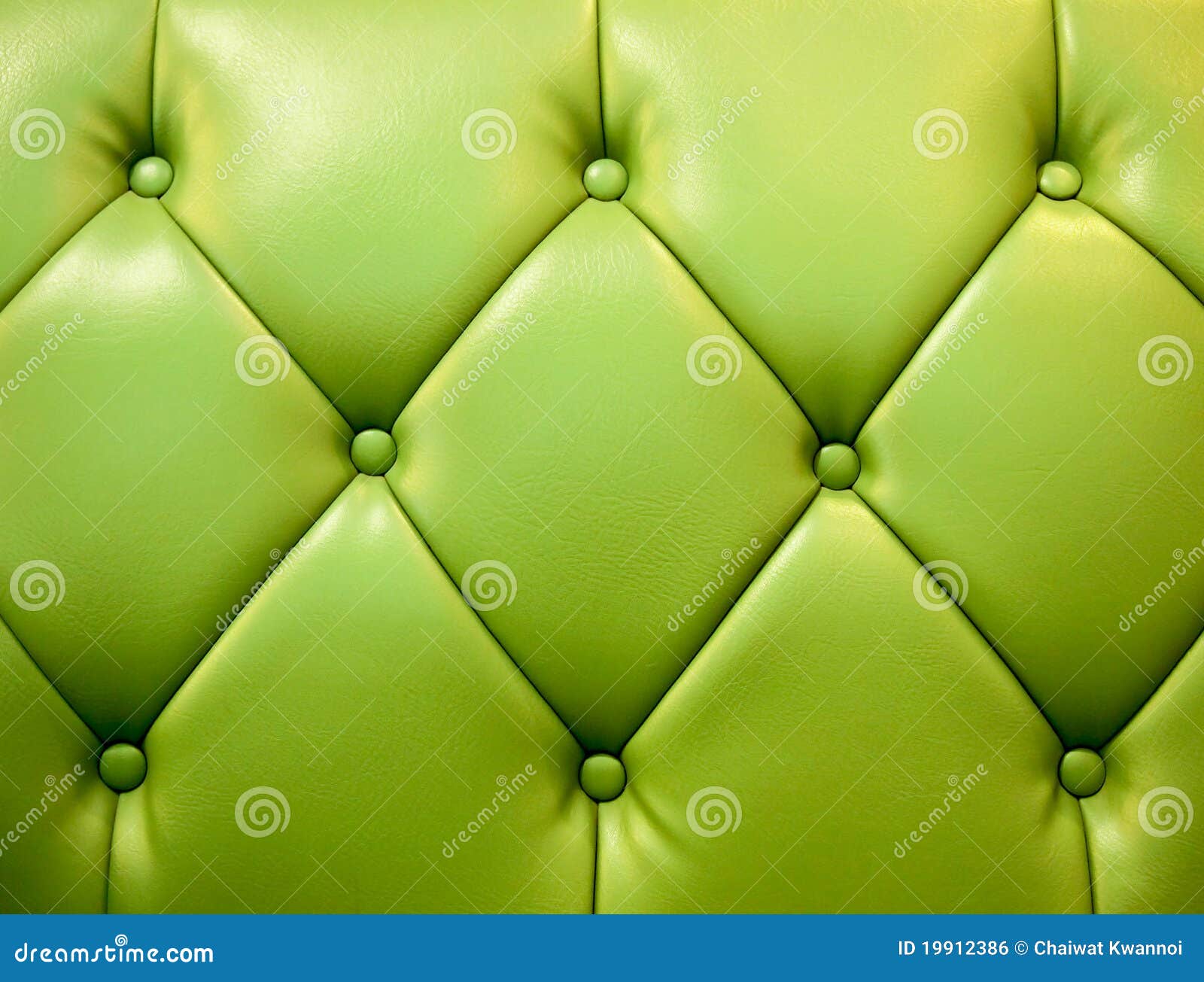 Green Genuine Leather Upholstery Stock Photo Image of clothing, knob