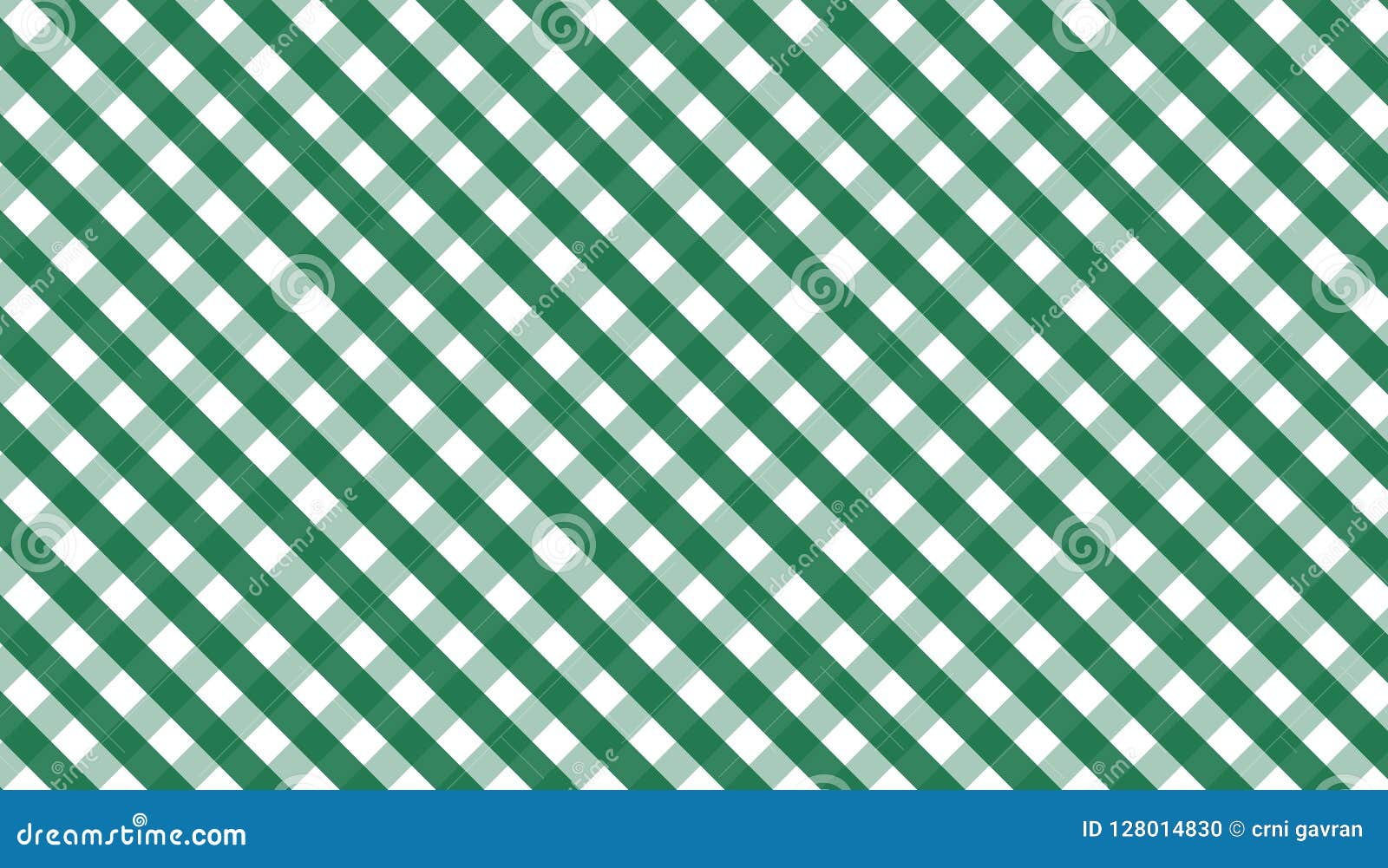 Green Gingham Seamless Pattern.Vector Stock Illustration - Illustration ...