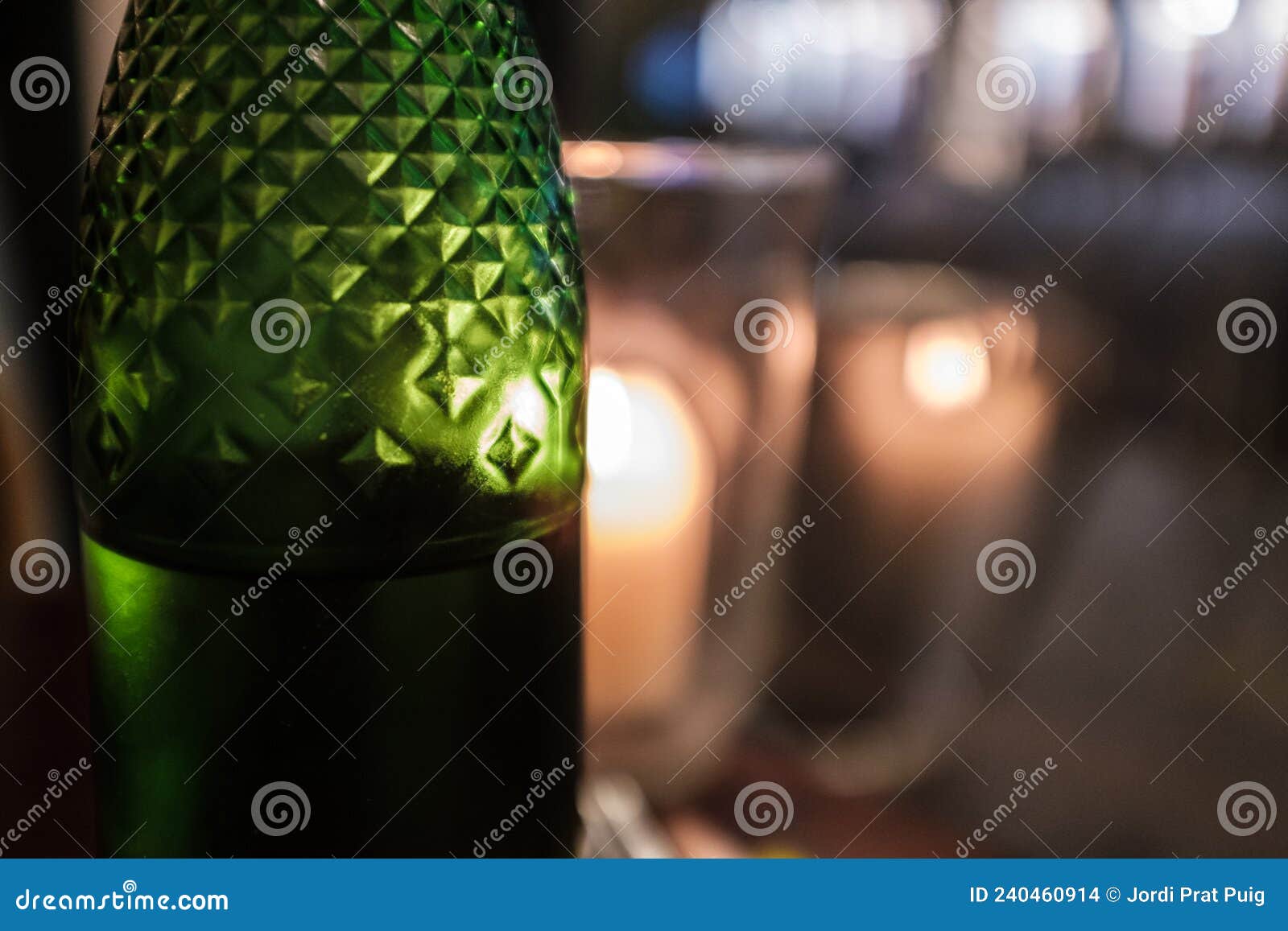 Green Glass Beer Bottle Backlit Stock Photo Image of backlit, glass