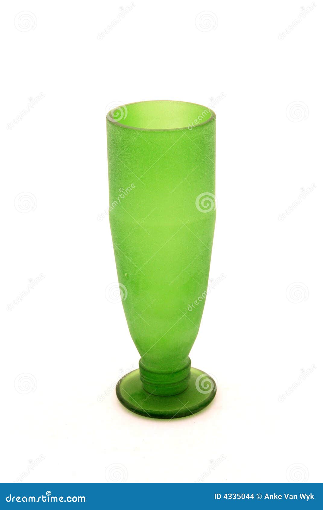 Green glass stock photo. Image of single, beverage, still 4335044