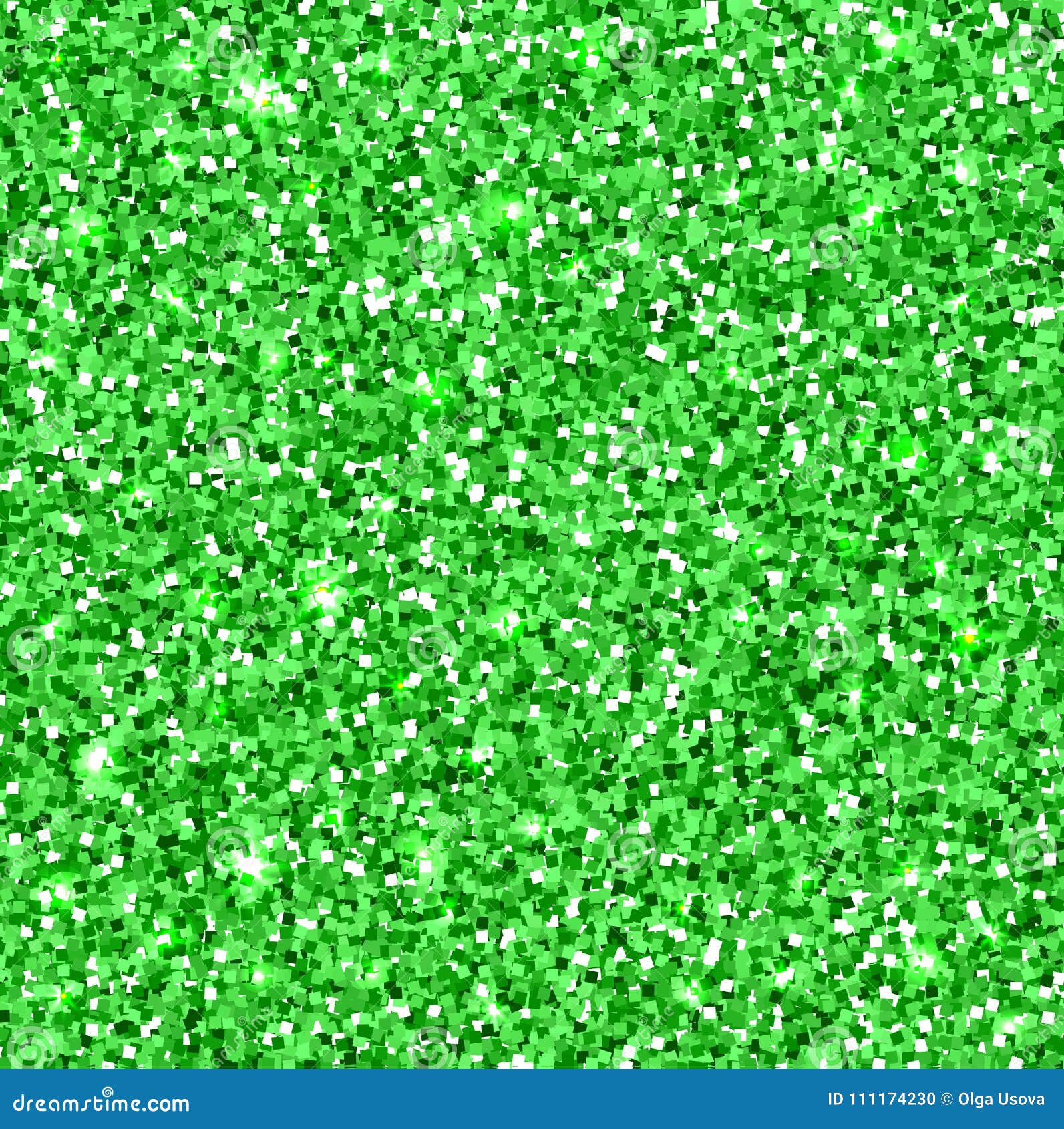 Animated green glitter background, Stock Video