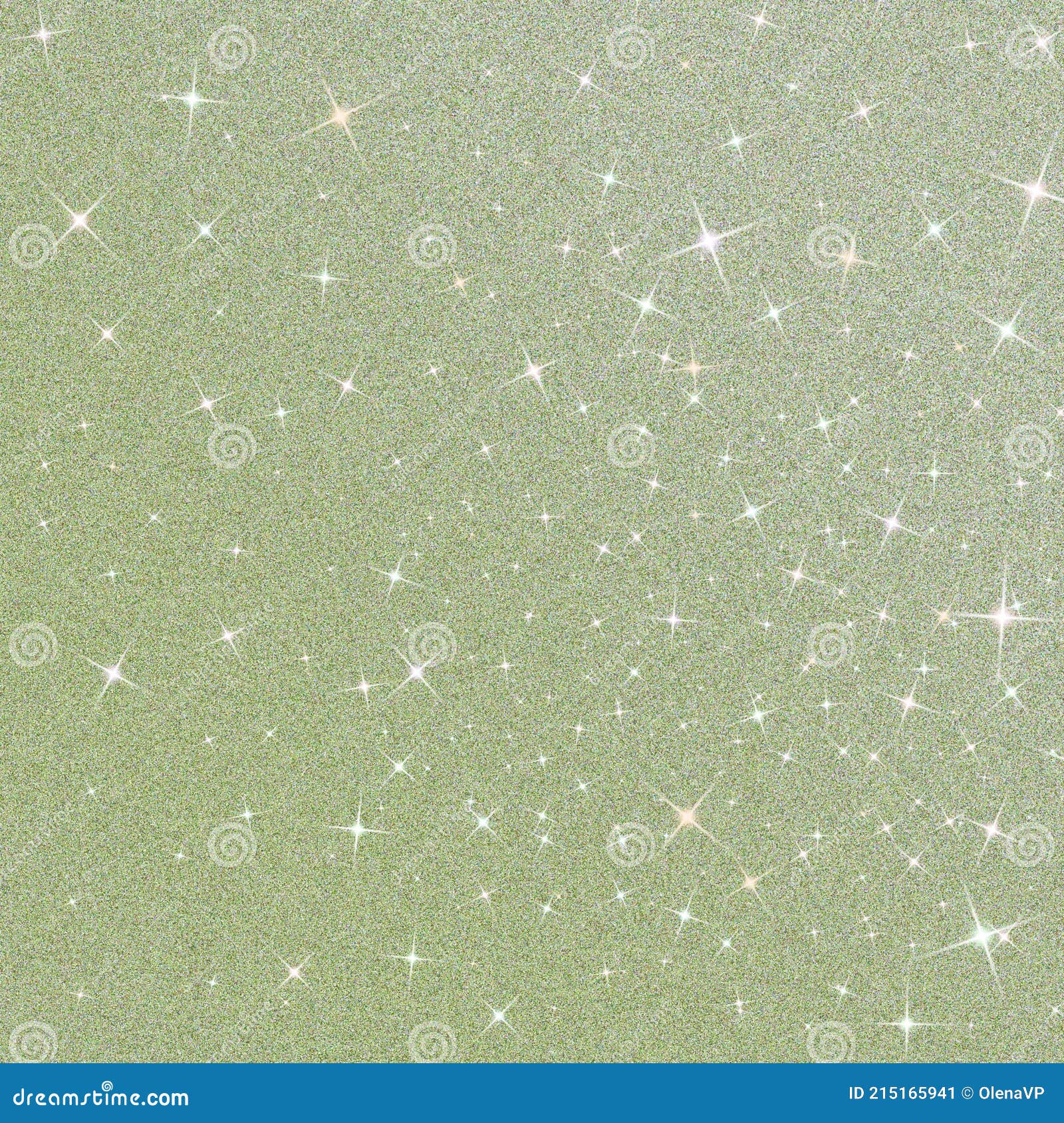 Green Glitter Texture. Shimmer Background Stock Illustration