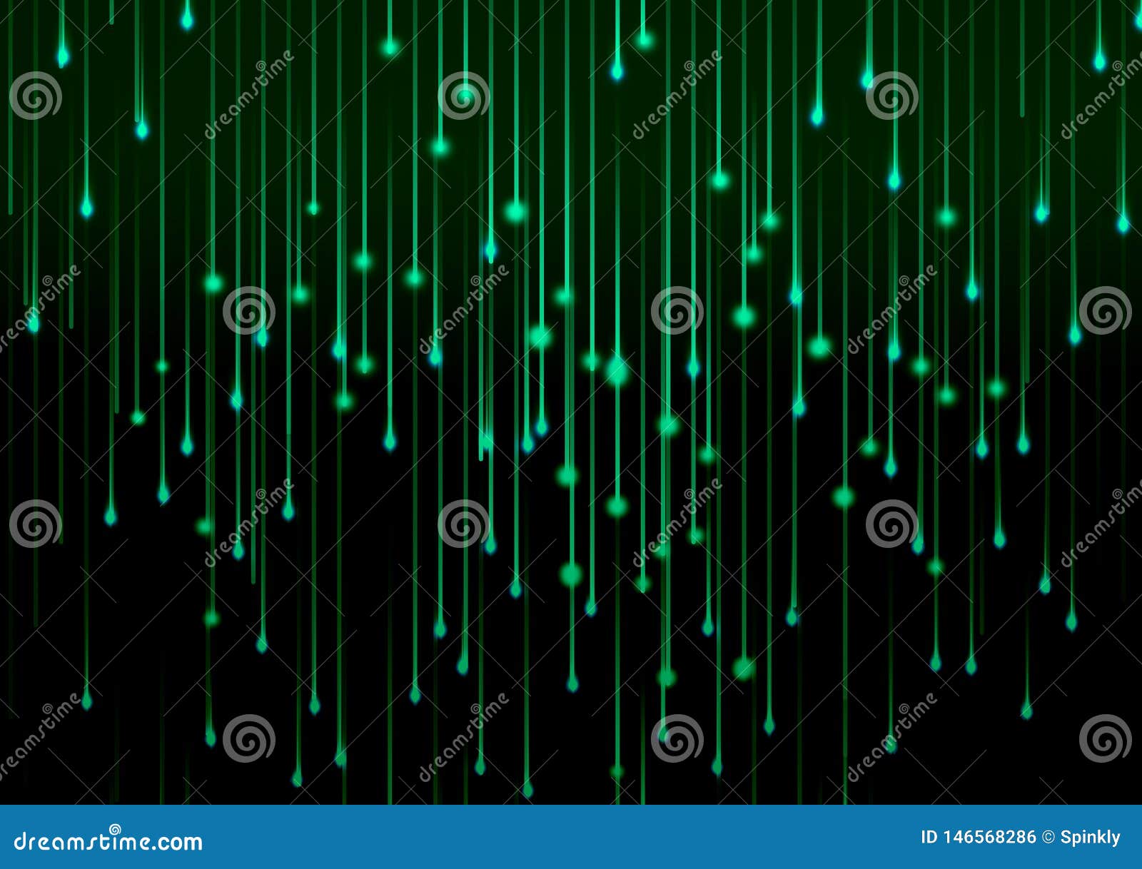 Green Glow Light Dripping on Black Background Stock Illustration -  Illustration of color, light: 146568286