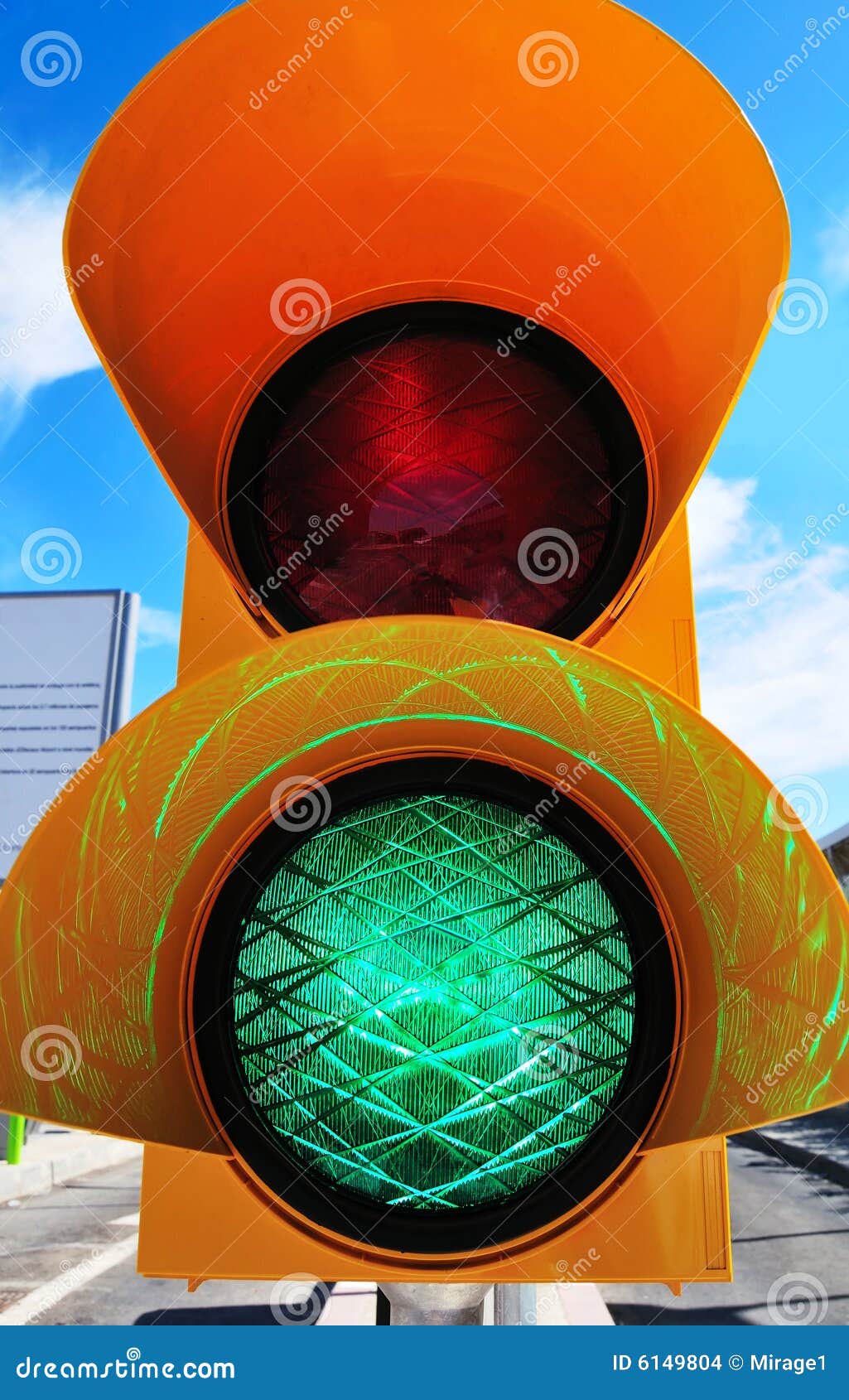 Green Go Signal stock photo. Image of passed, grant, light 6149804