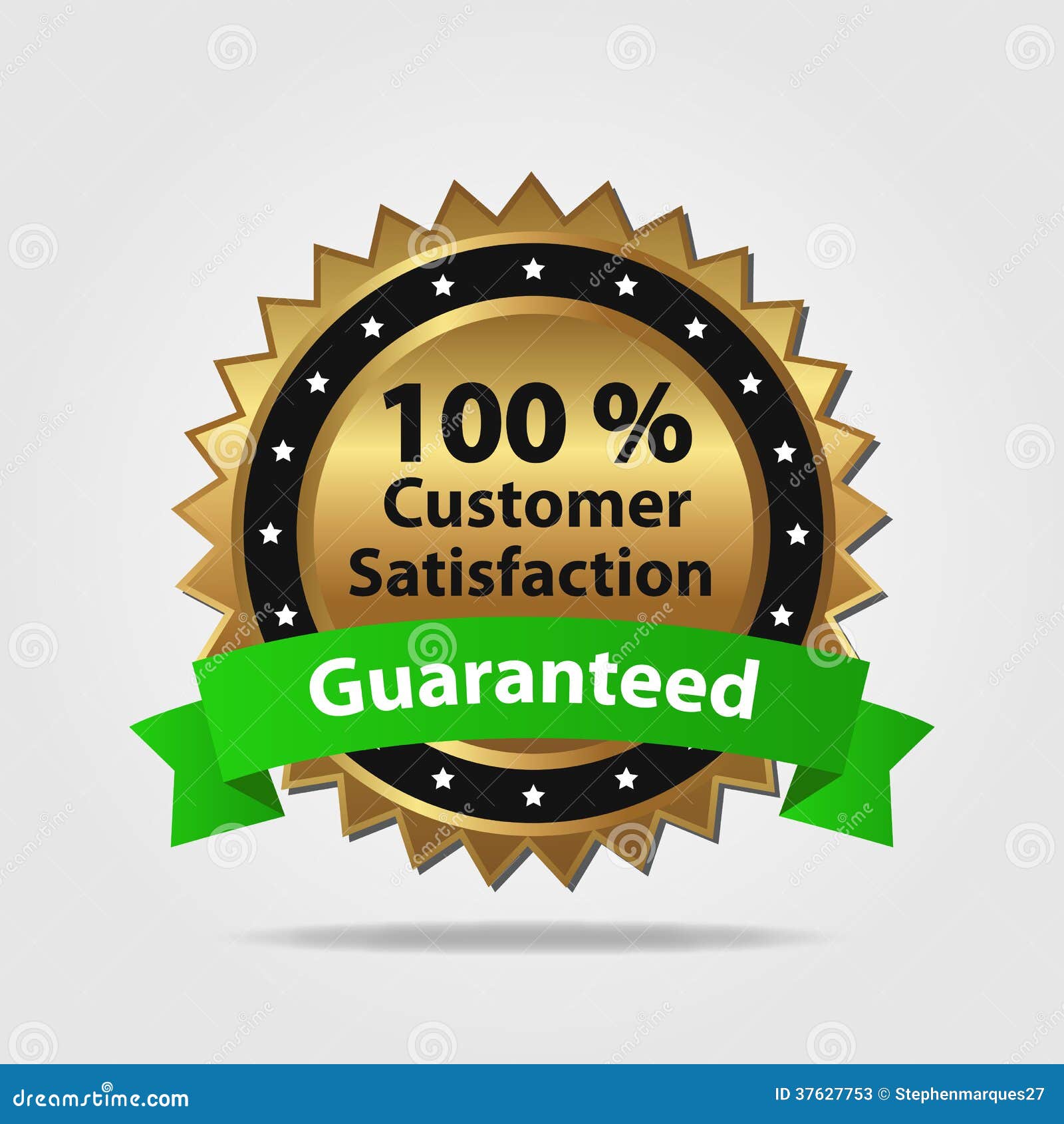 green and gold customer satisfaction guarantee