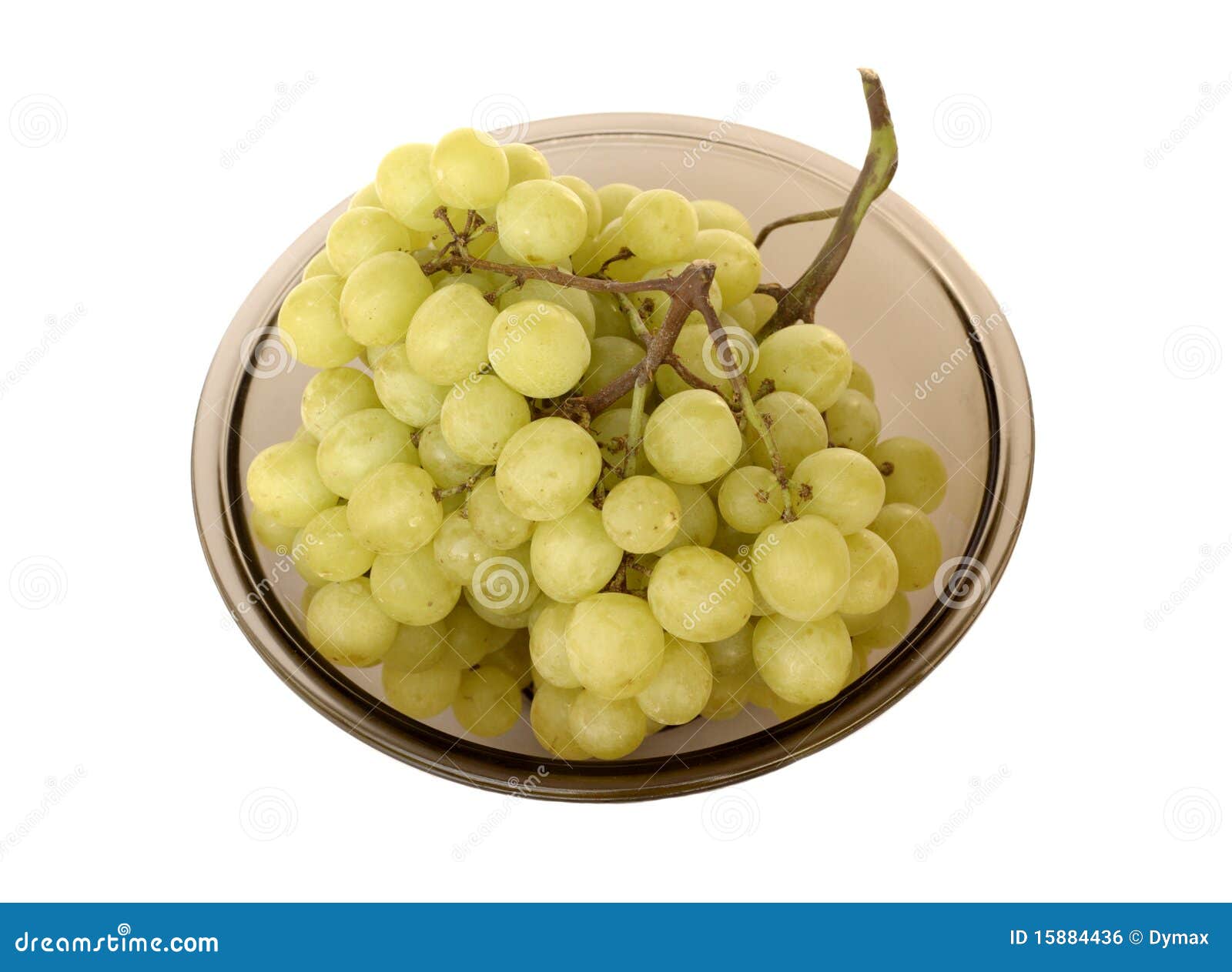 Green Grape in Vase Isolated on White Stock Photo Image of white