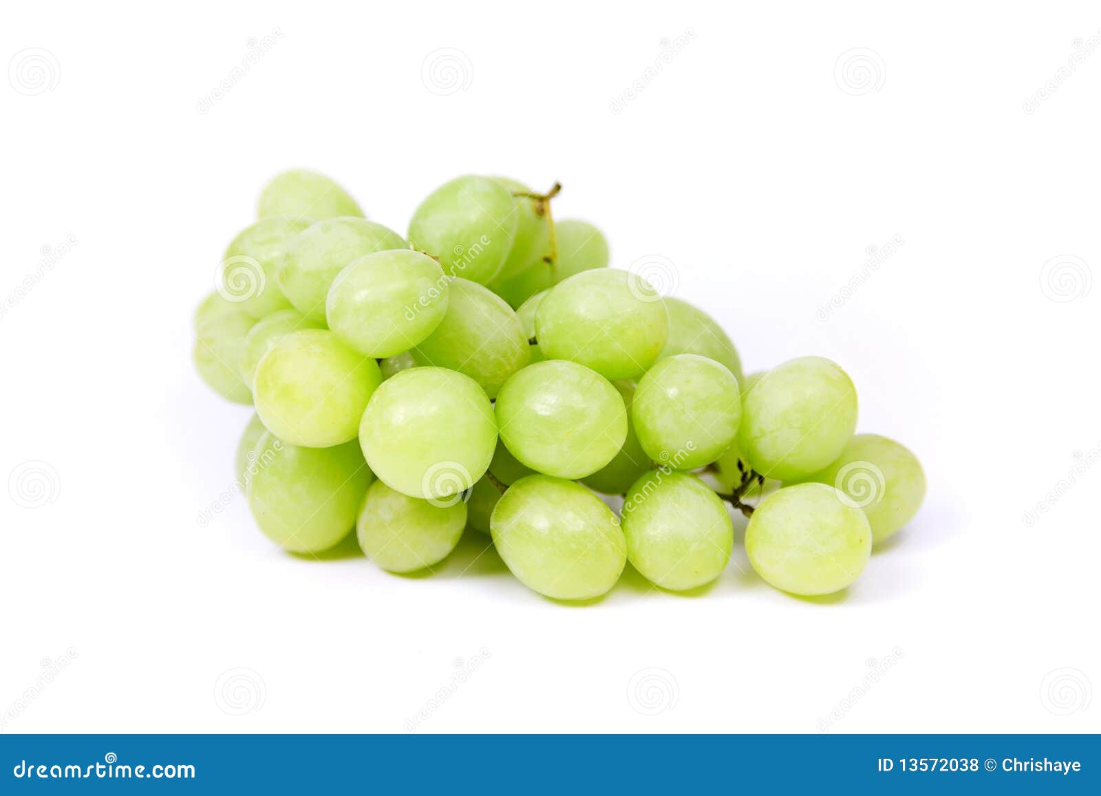 Green Grapes stock photo. Image of isolated, food, green 13572038
