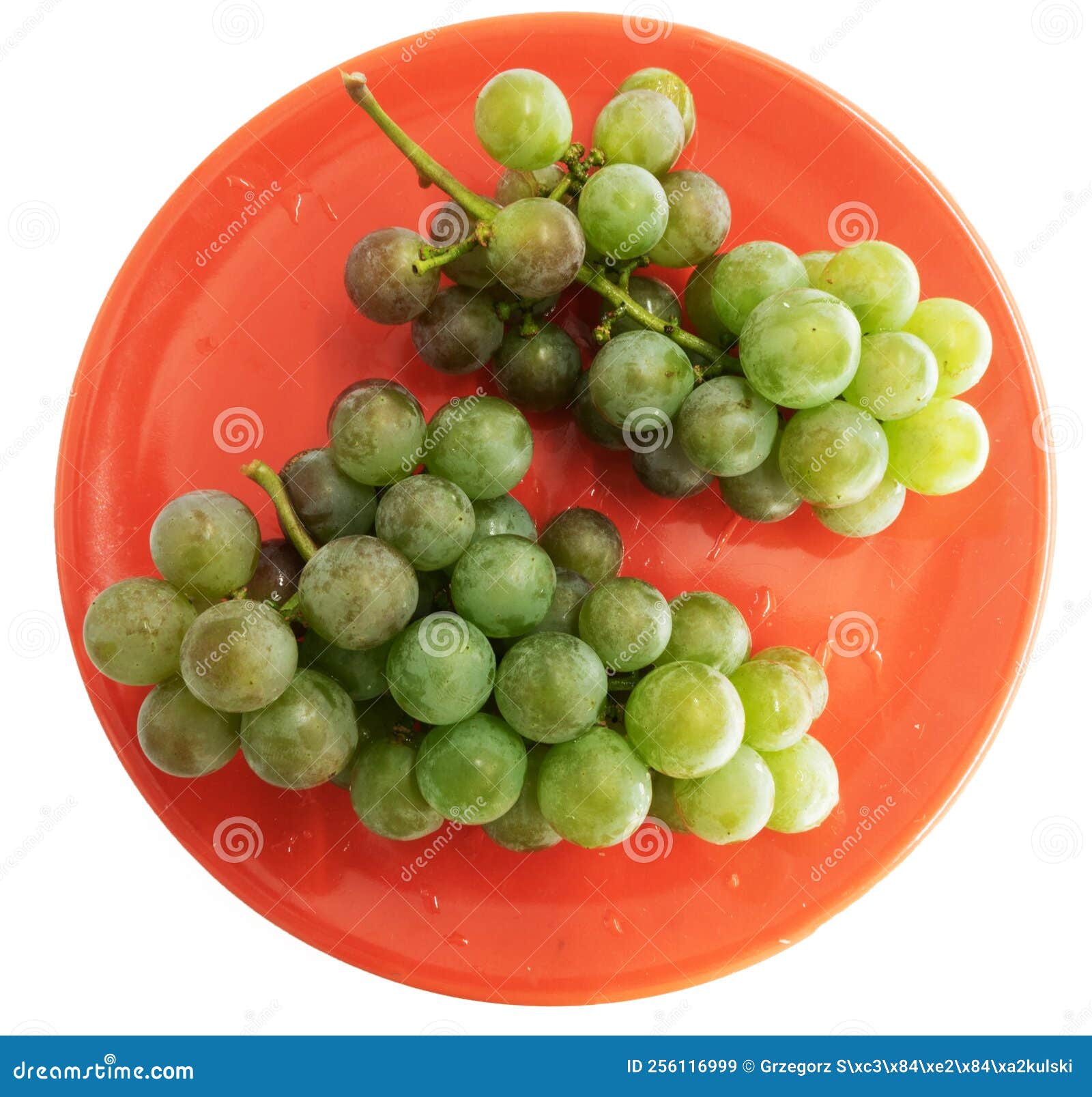 Green grapes for fruit stock image. Image of food, ripe 256116999