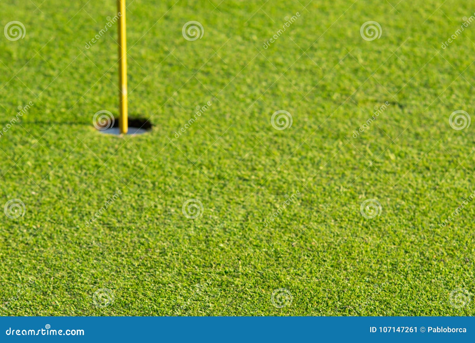 Green Grass At A Beautiful Golf Course Stock Image Image Of Green