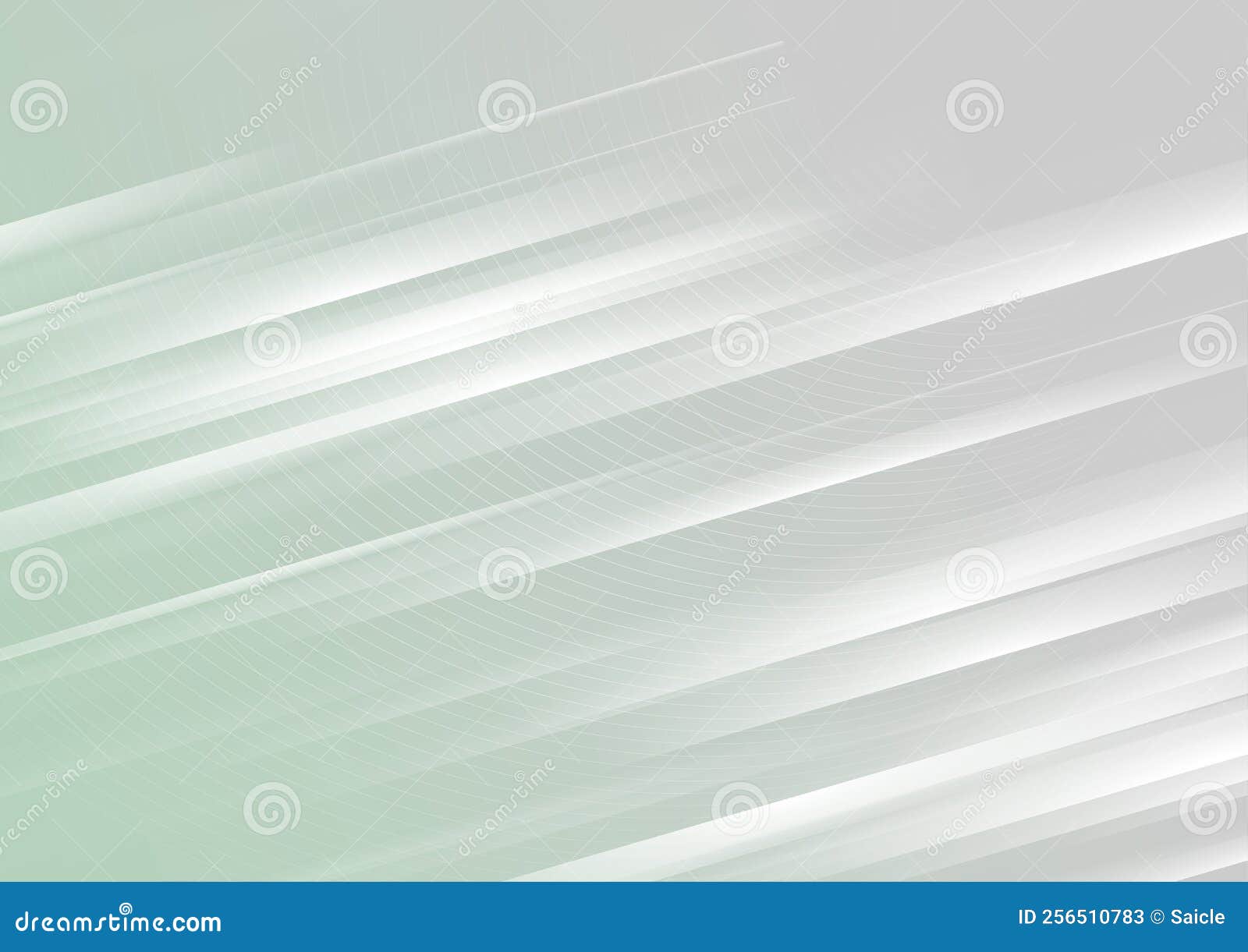 Green and Grey Glossy Stripes Abstract Geometric Background Stock Vector Illustration of
