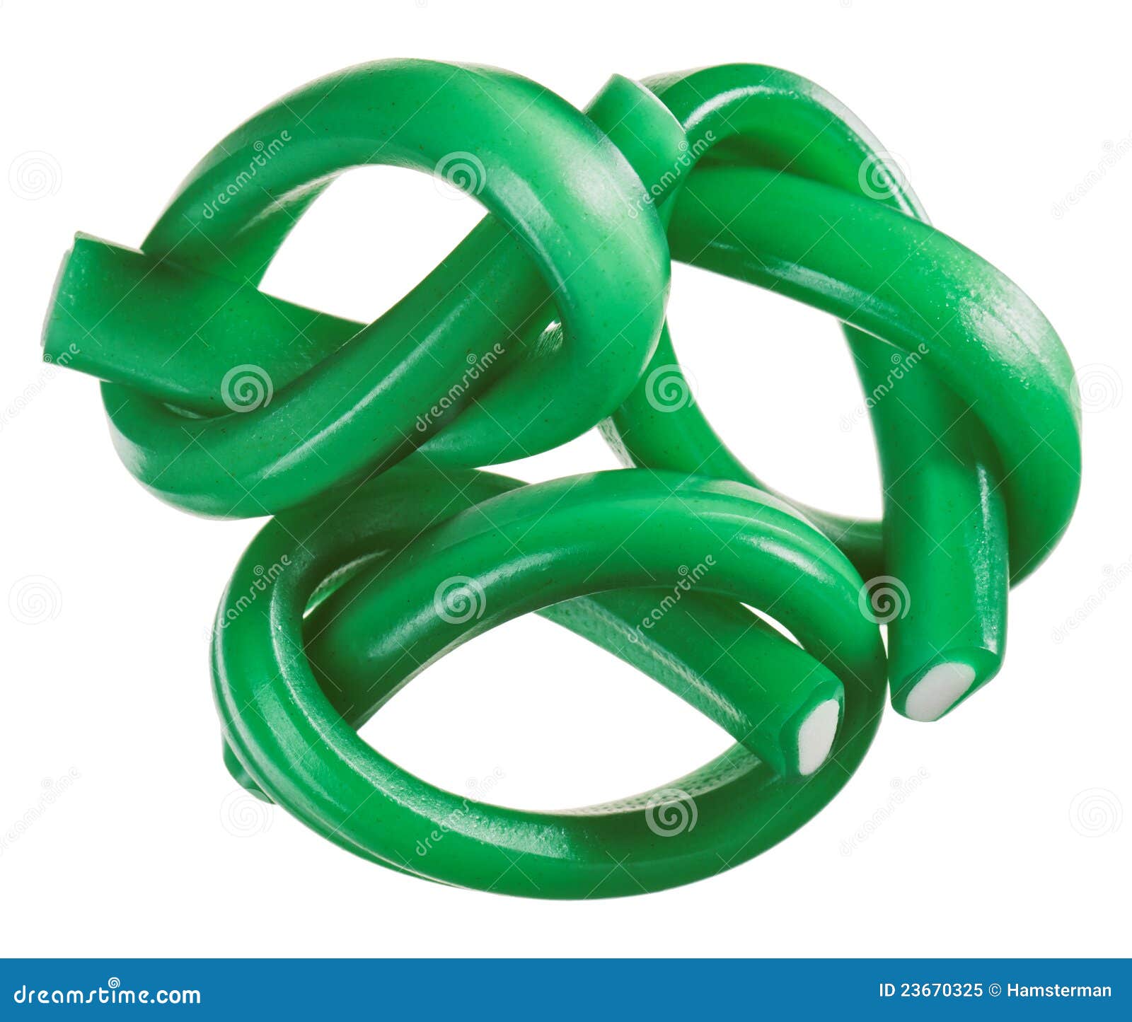 Green Gummy Candy (licorice) Rope Set Stock Image Image of liquorice, rubber 23670325
