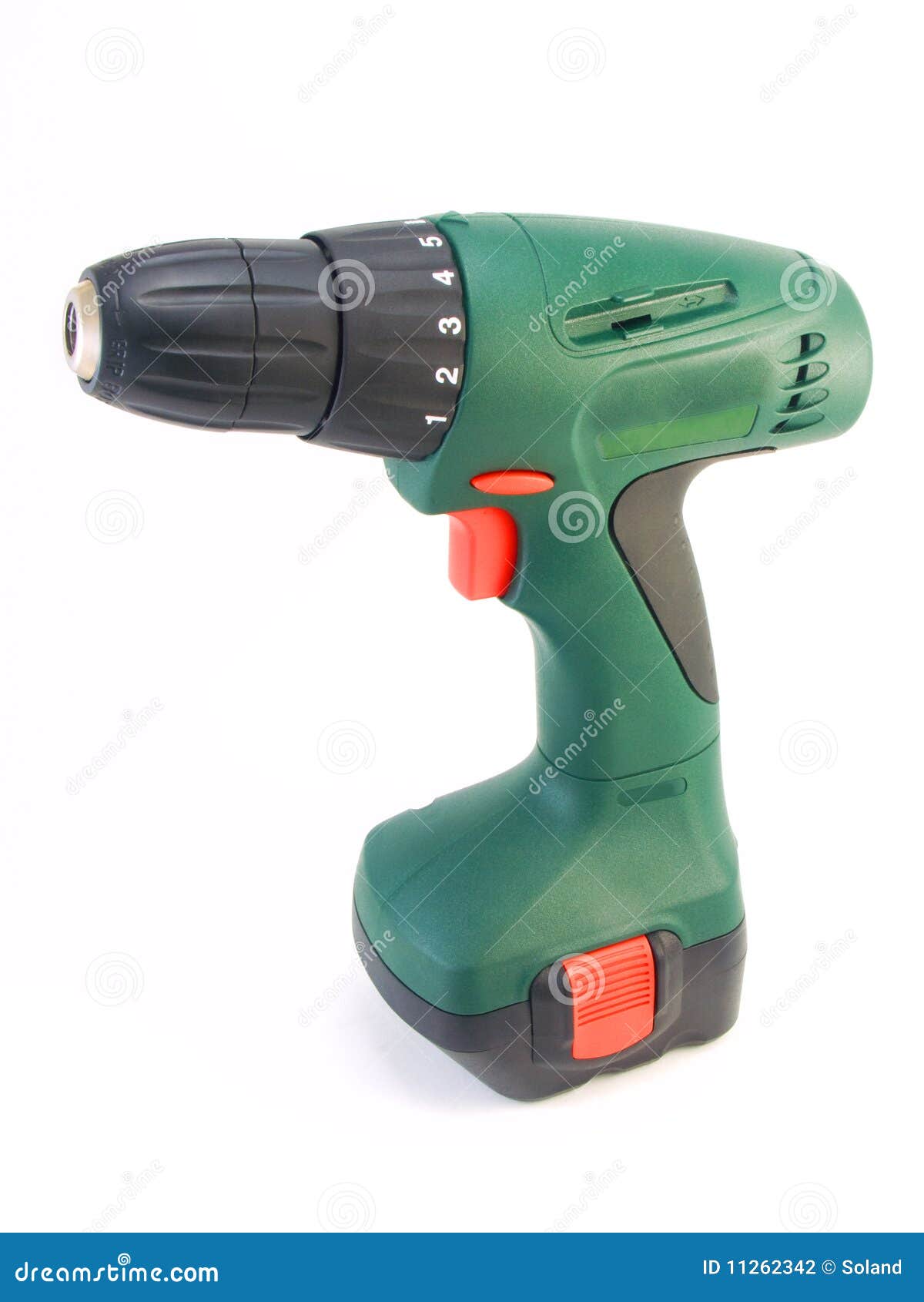 Green hand drill stock photo. Image of color, green, stability 11262342