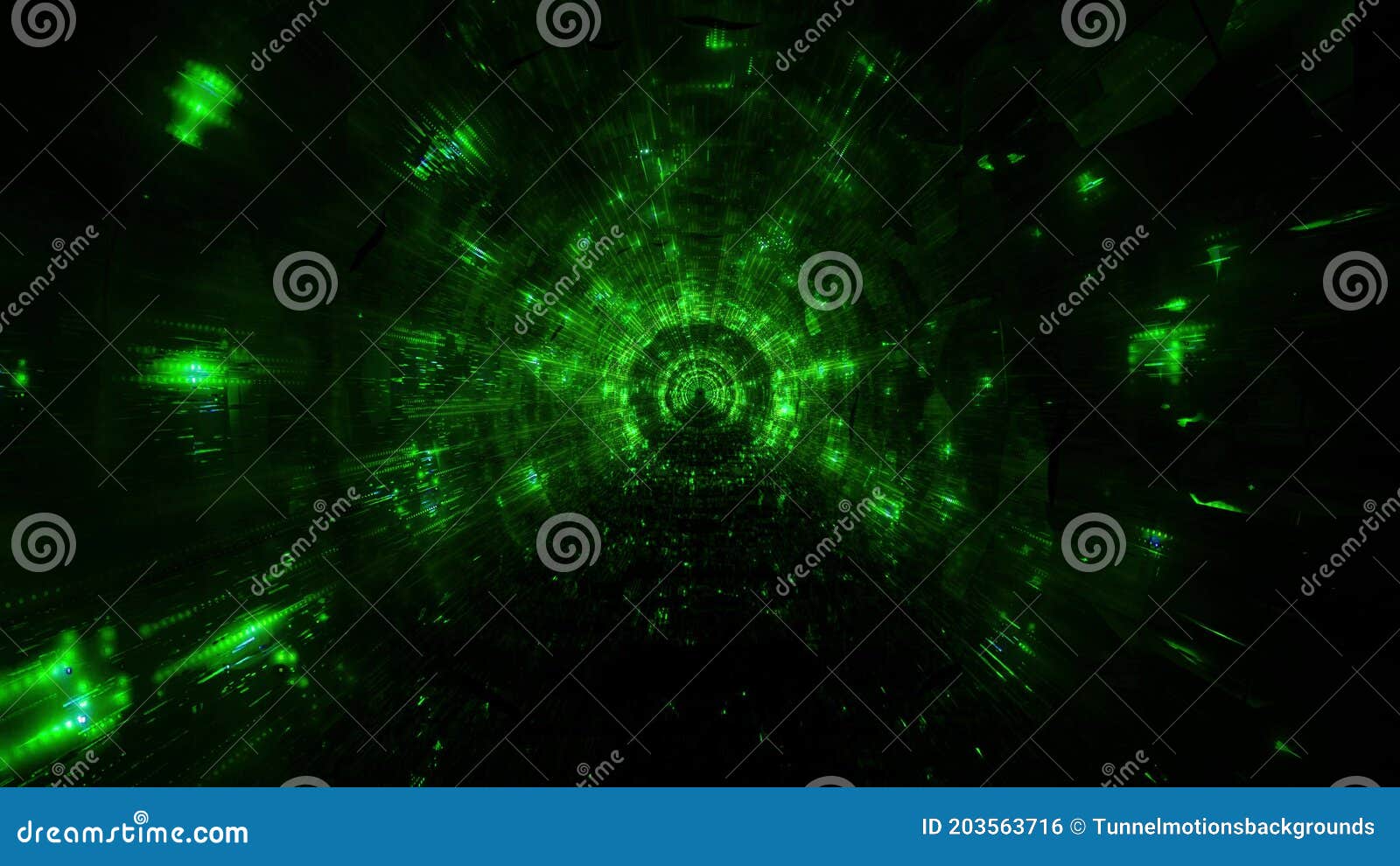 Green Hole Tunnel Vfx 3d Illustration Background Wallpaper Stock  Illustration - Illustration of fiction, space: 203563716