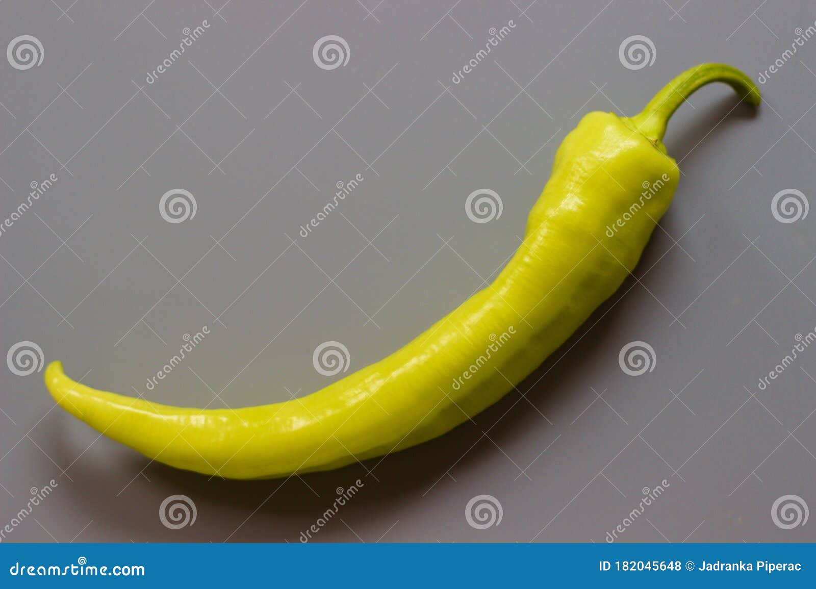 Green Hot Chilli Papper Paprika, Isolated Stock Photo Image of overhead, chilli 182045648