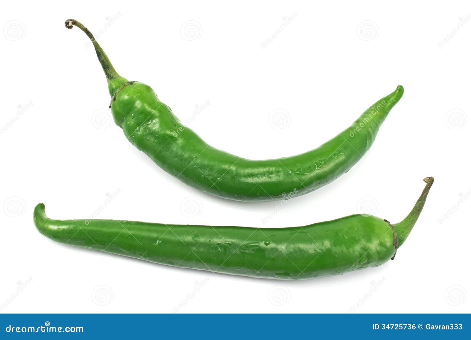 Green hot pepper stock photo. Image of pepper, background 34725736