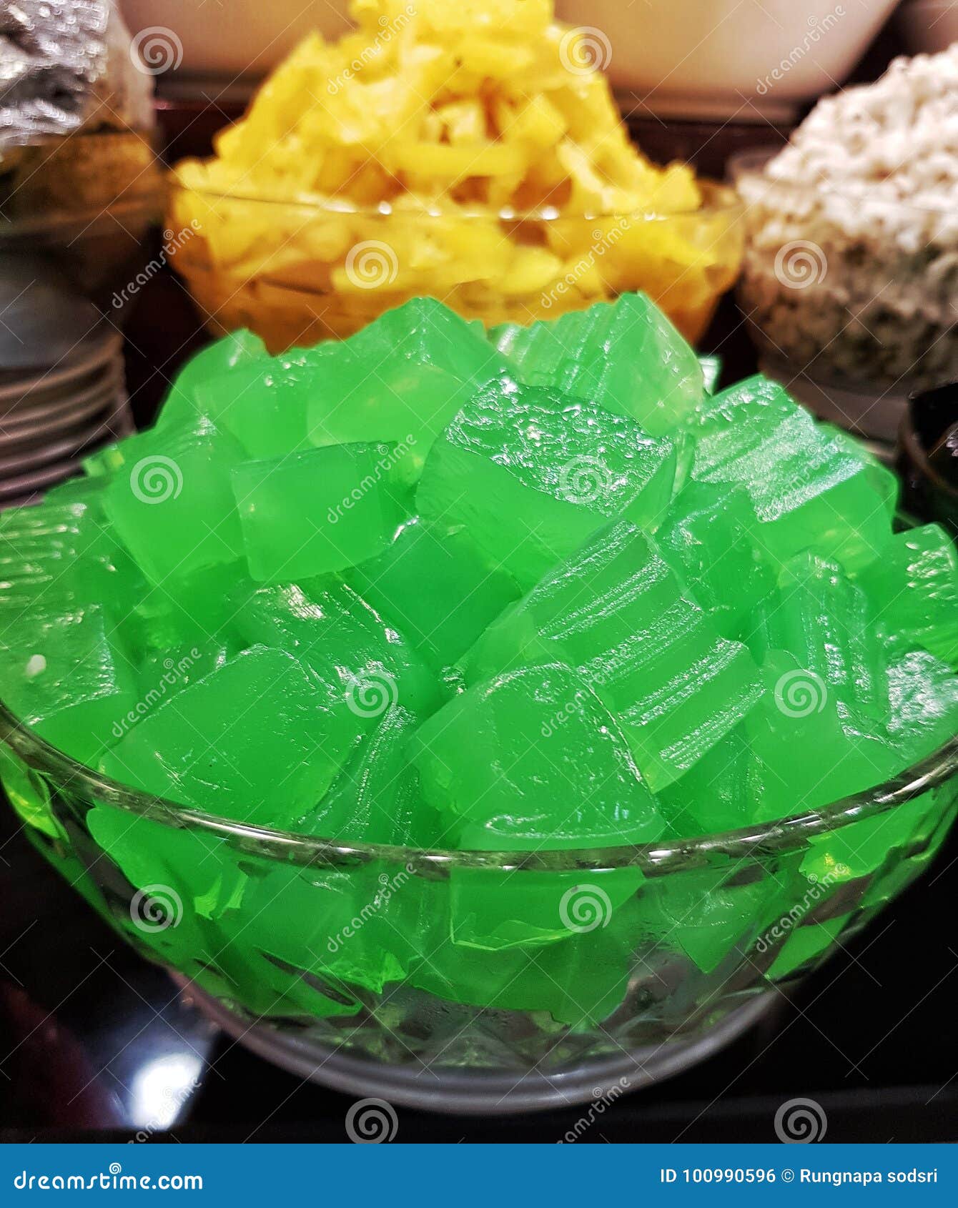 Green jelly stock photo. Image of jelly, commodity, dessertsweet