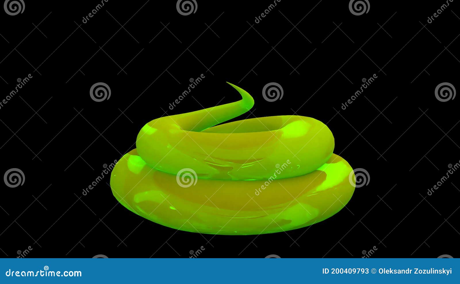 Green Jelly Shit Turd Poop on Black Fall Stock Video Video of manure