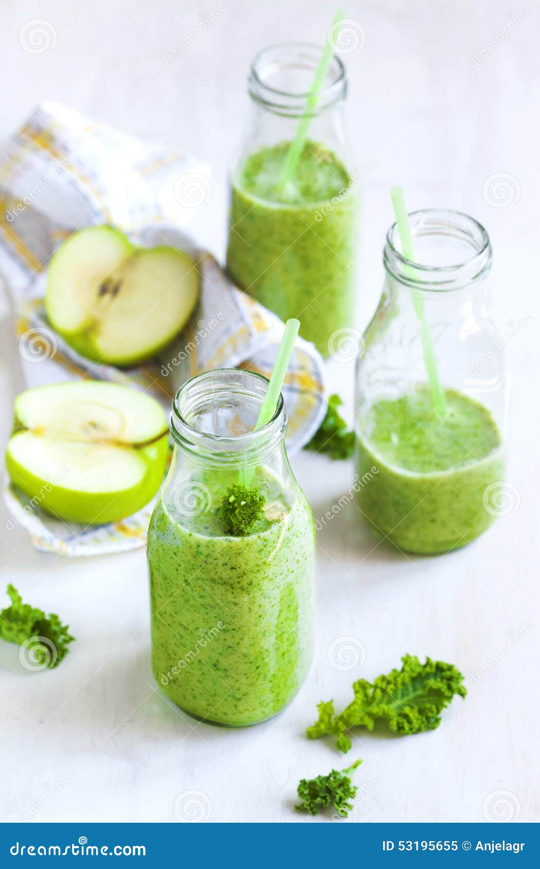 Green Juice in Bottle. Healthy Drink Stock Image Image of natural