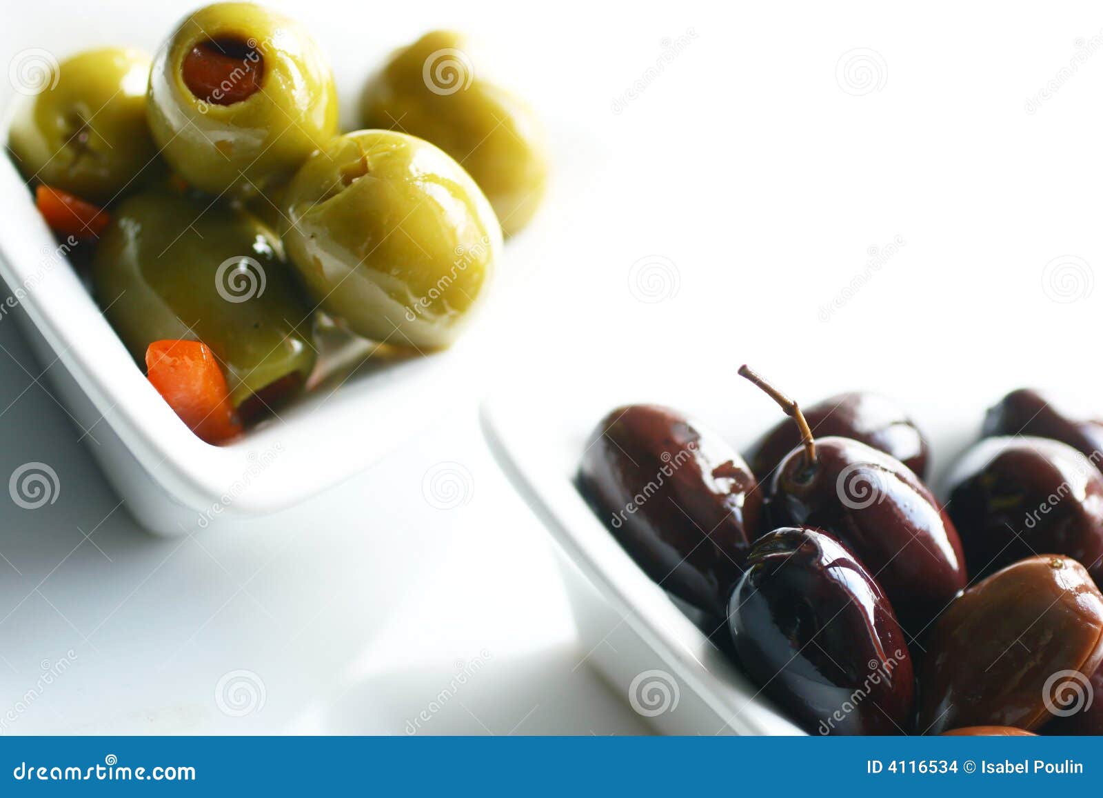 Green and kalamata olives stock photo. Image of appetizer 4116534