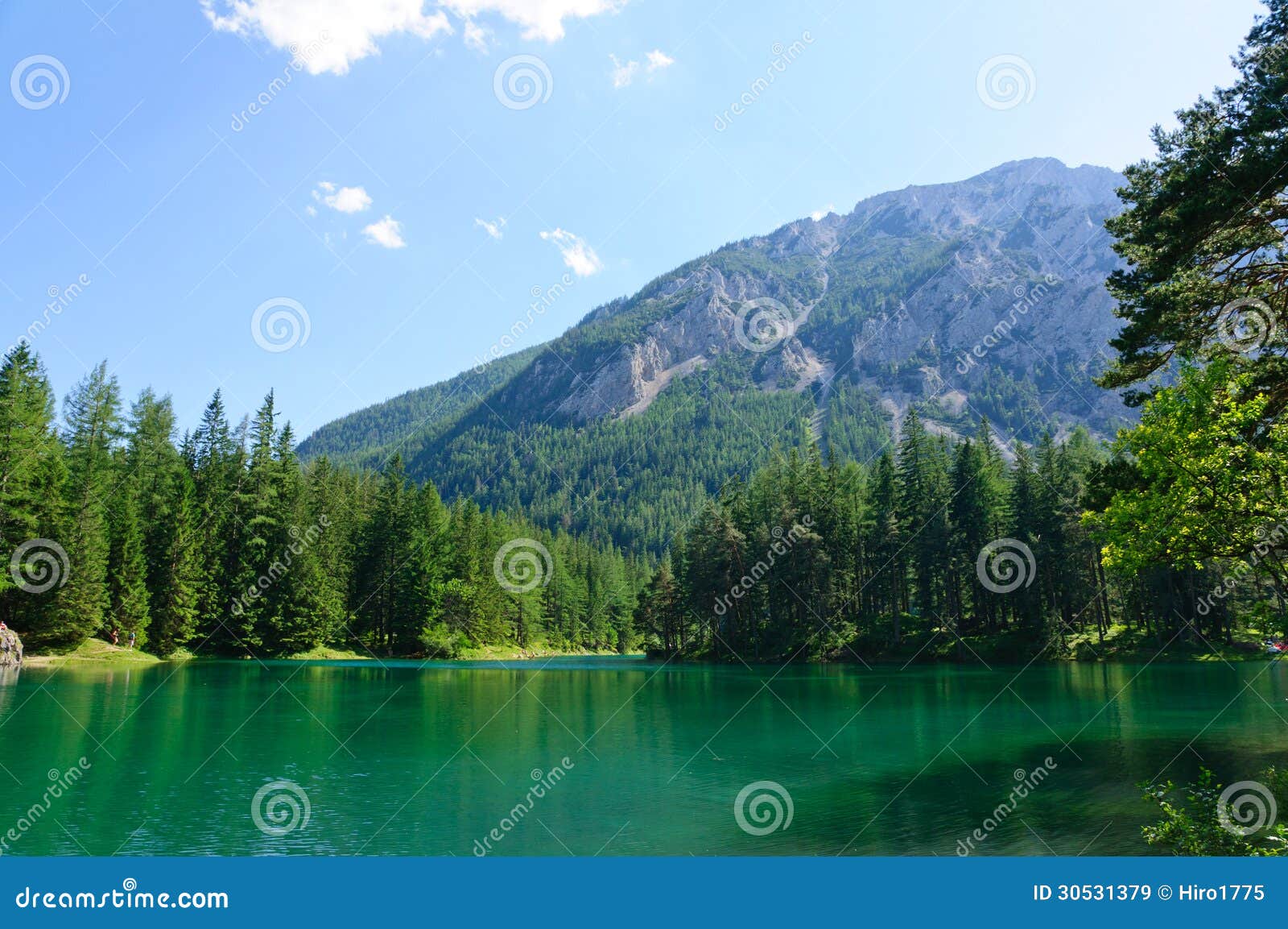 green lake (grÃÂ¼ner see) in bruck an der mur, austria