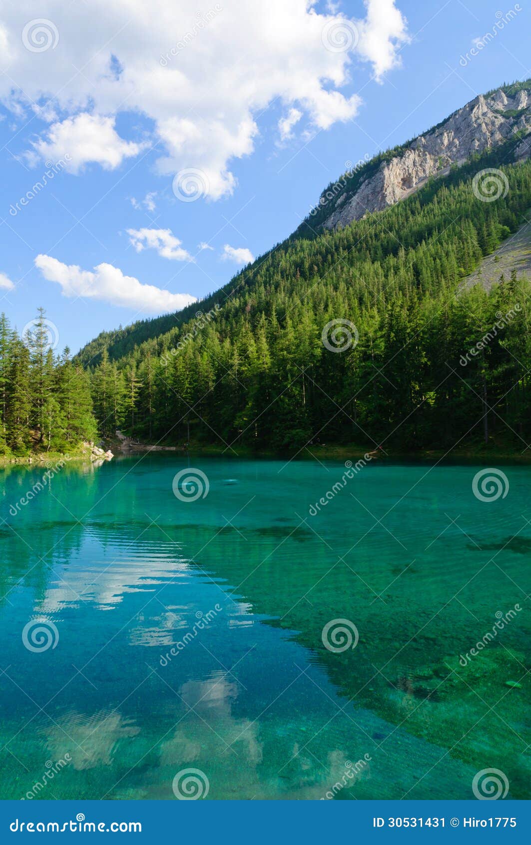 green lake (grÃÂ¼ner see) in bruck an der mur, austria