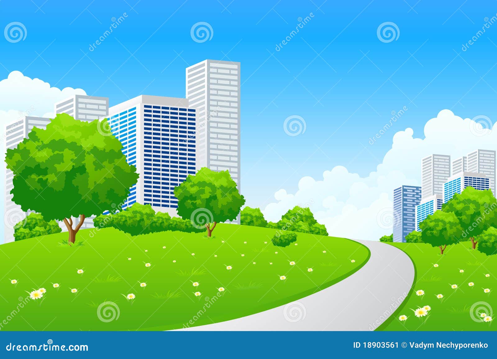 Green City Stock Illustration  Download Image Now  Sustainable Resources  City Environmental Conservation  iStock