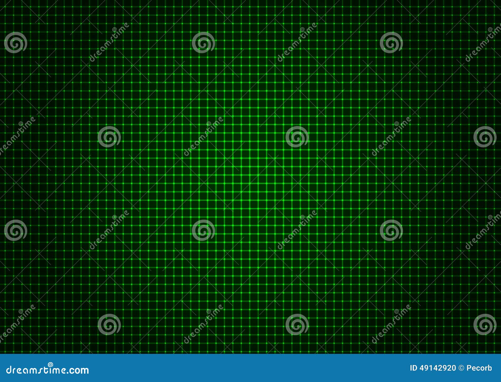 Green Laser Grid Horizontal Vertical Stock Vector Illustration of