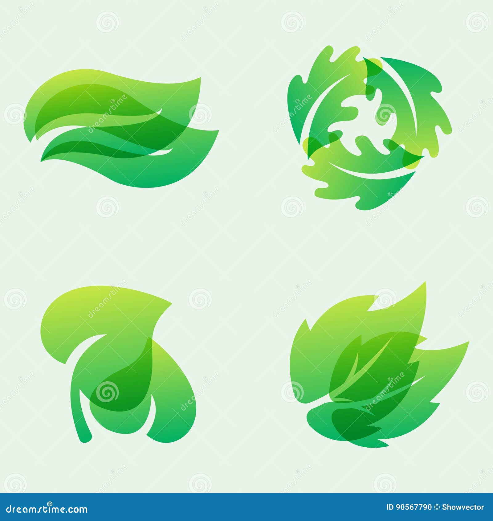Premium Vector  Oakley o green leaf ecology nature element