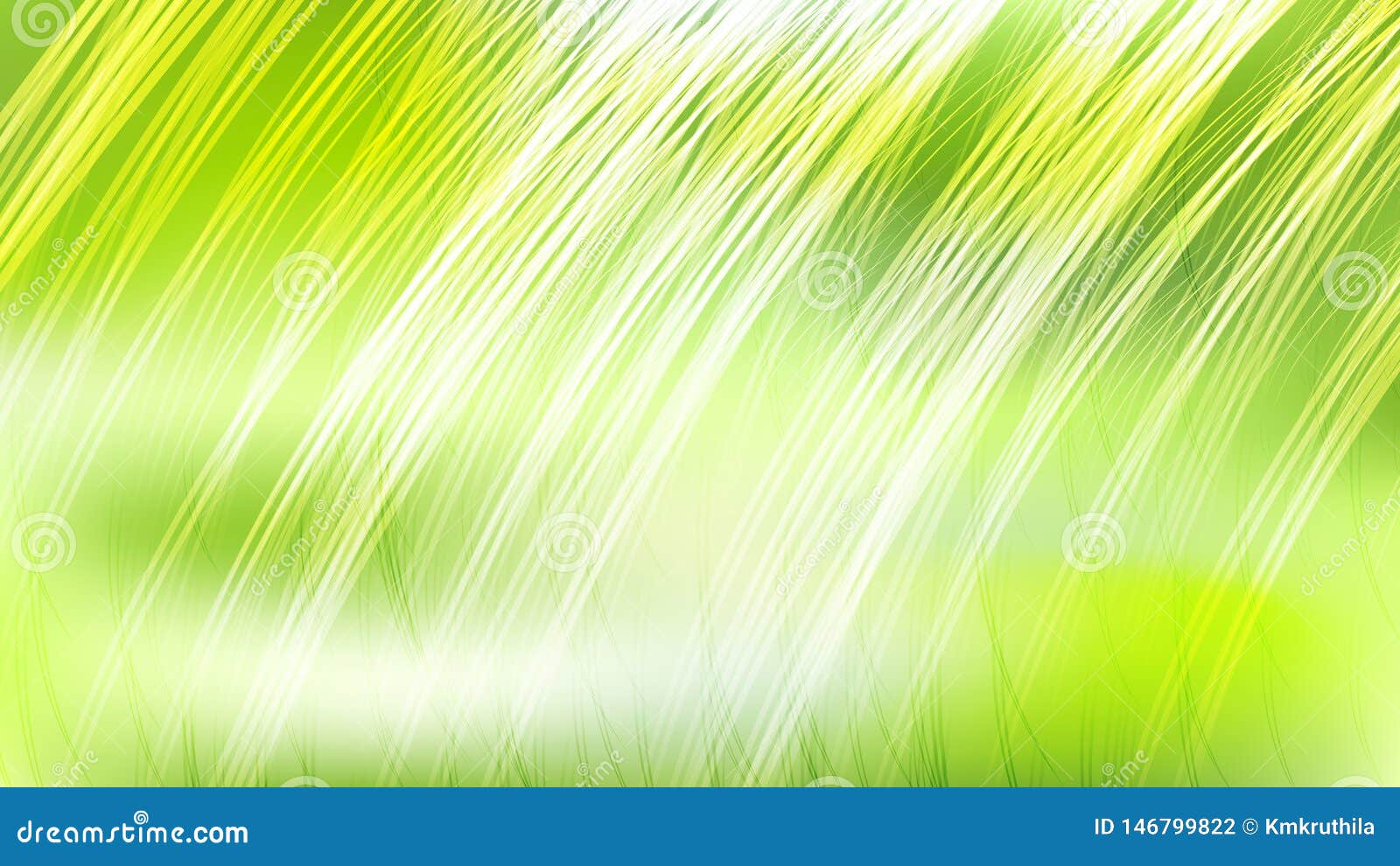 Green Leaf Yellow Background Beautiful Elegant Illustration Graphic Art