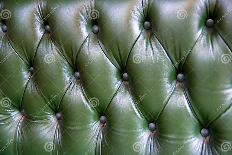 Green Leather Upholstery Texture Stock Image Image of green