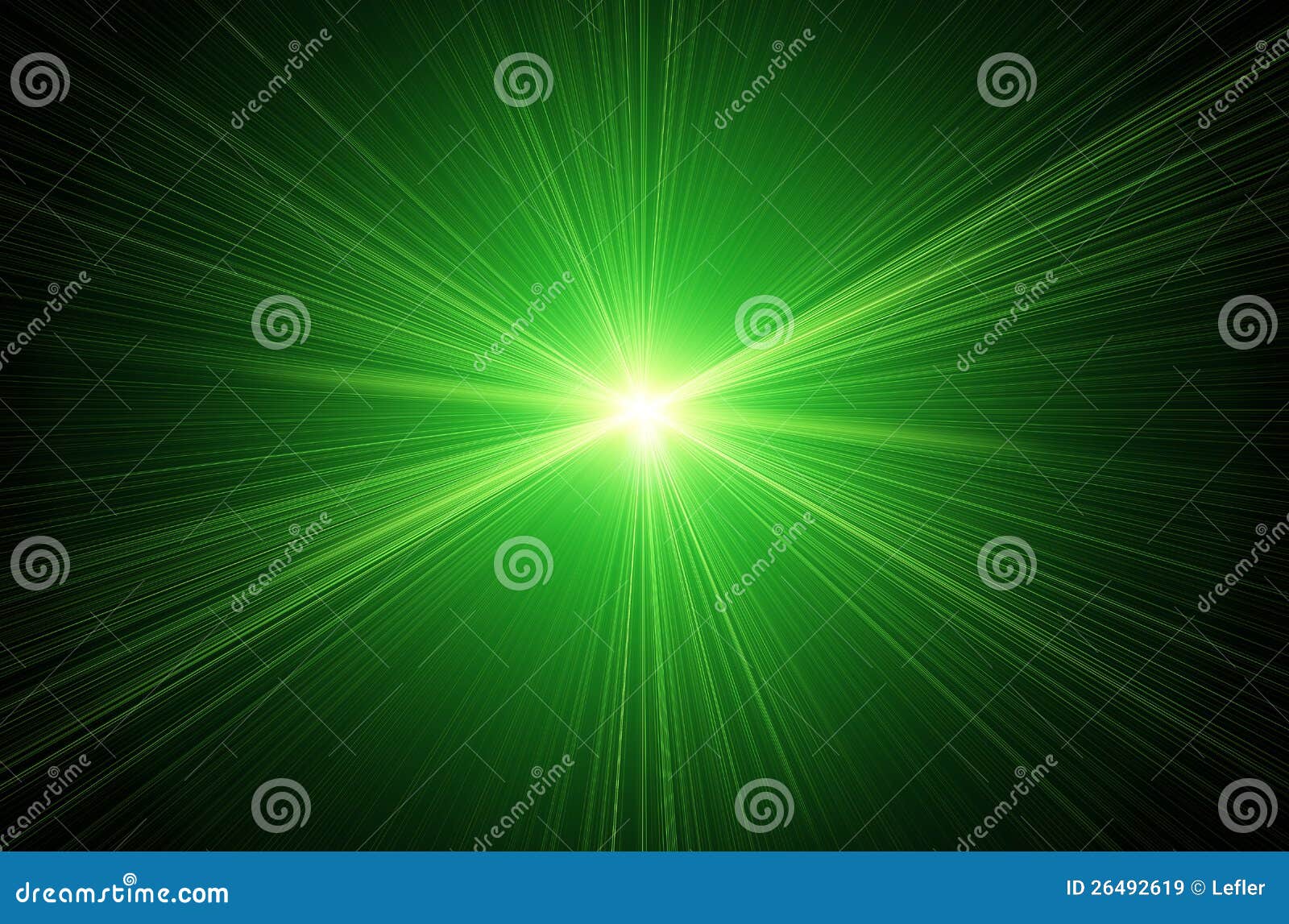 Green Lens Flare RoyaltyFree Stock Photo 26492619