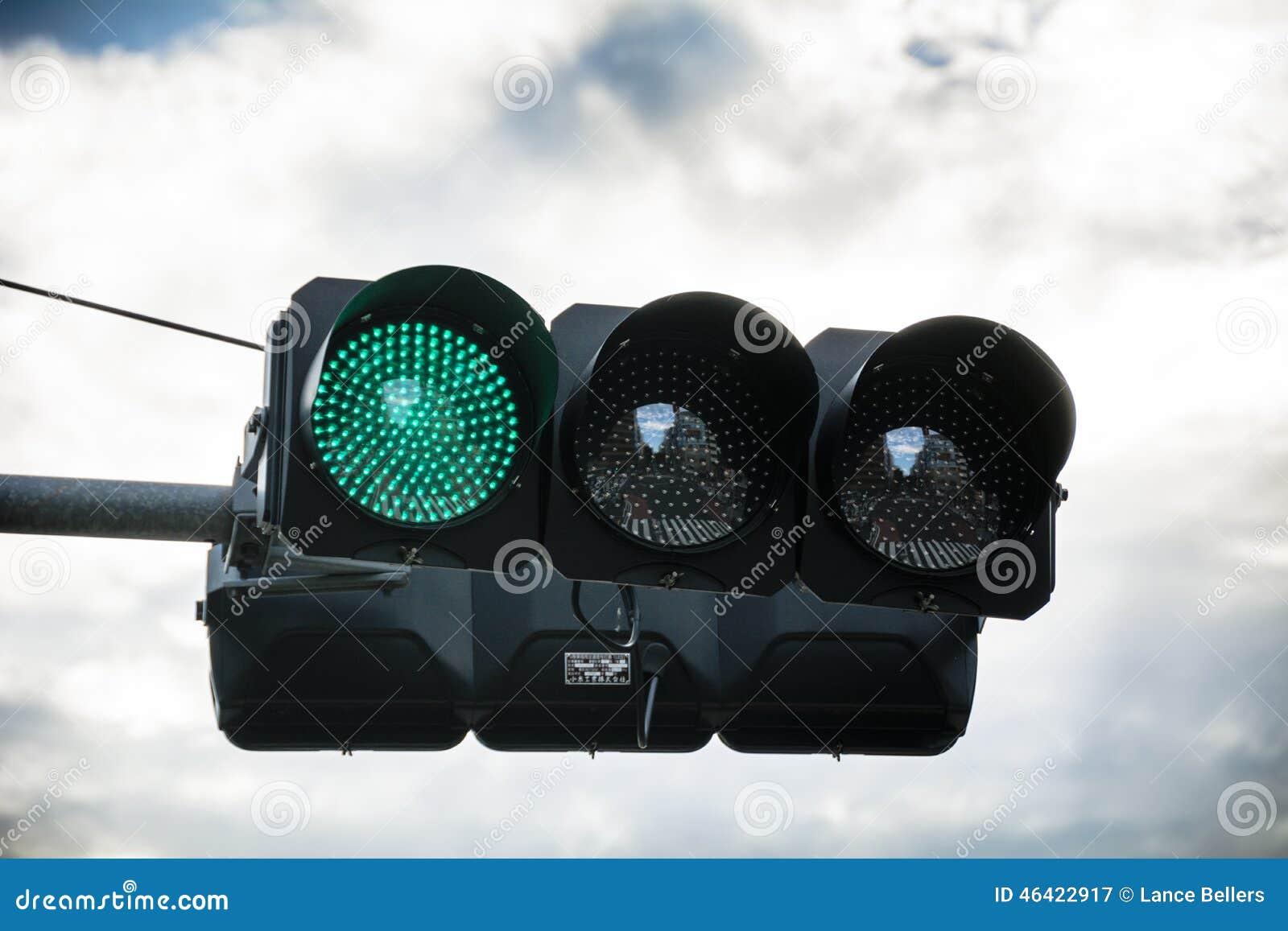 Green light stock image. Image of city, safety, signal 46422917