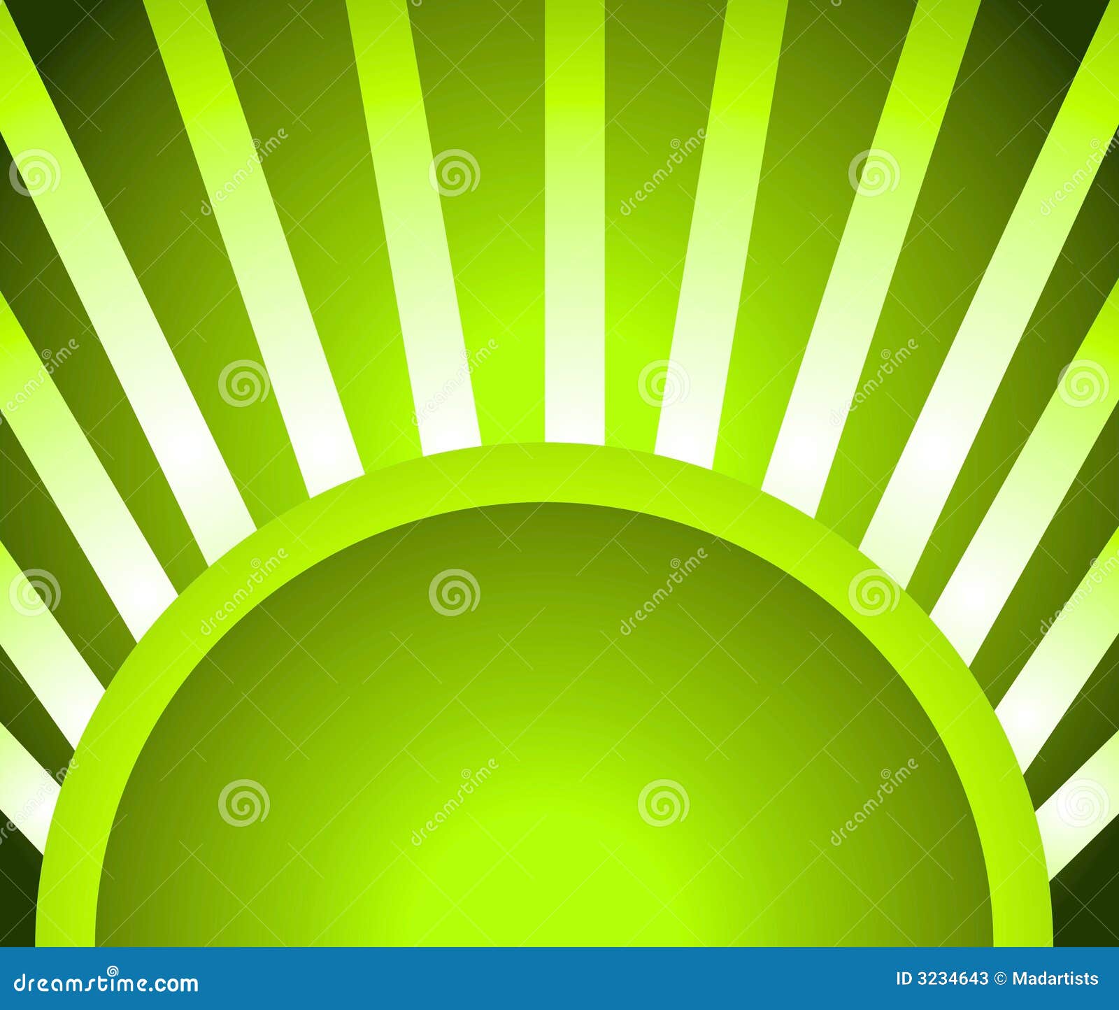 Green Light Rays Background Stock Photos Image 3234643