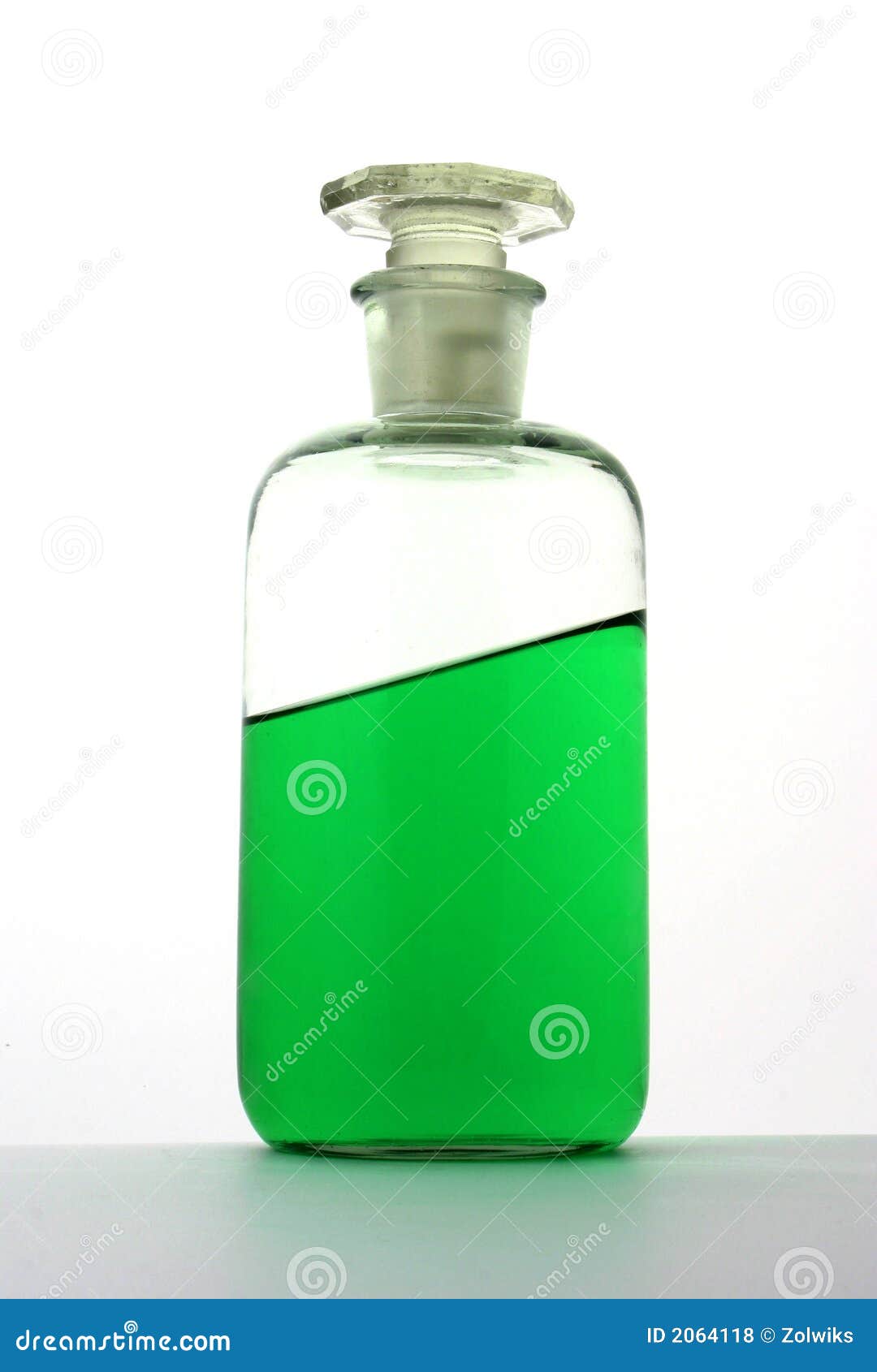 Green liquid stock photo. Image of laboratory, glass, vivid - 2064118