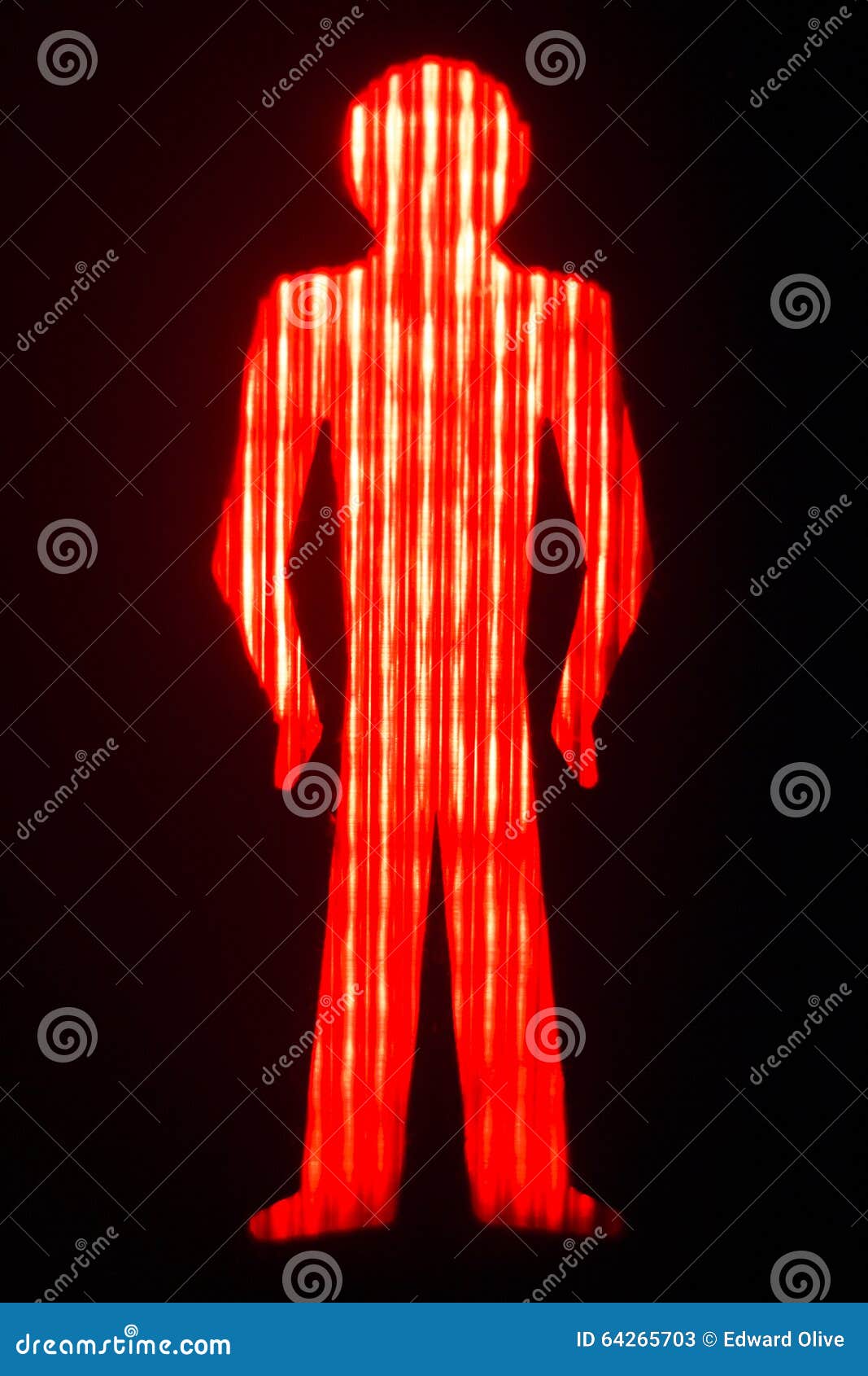 Green Man Go Pedestrian Traffic Light Stock Image Image of light