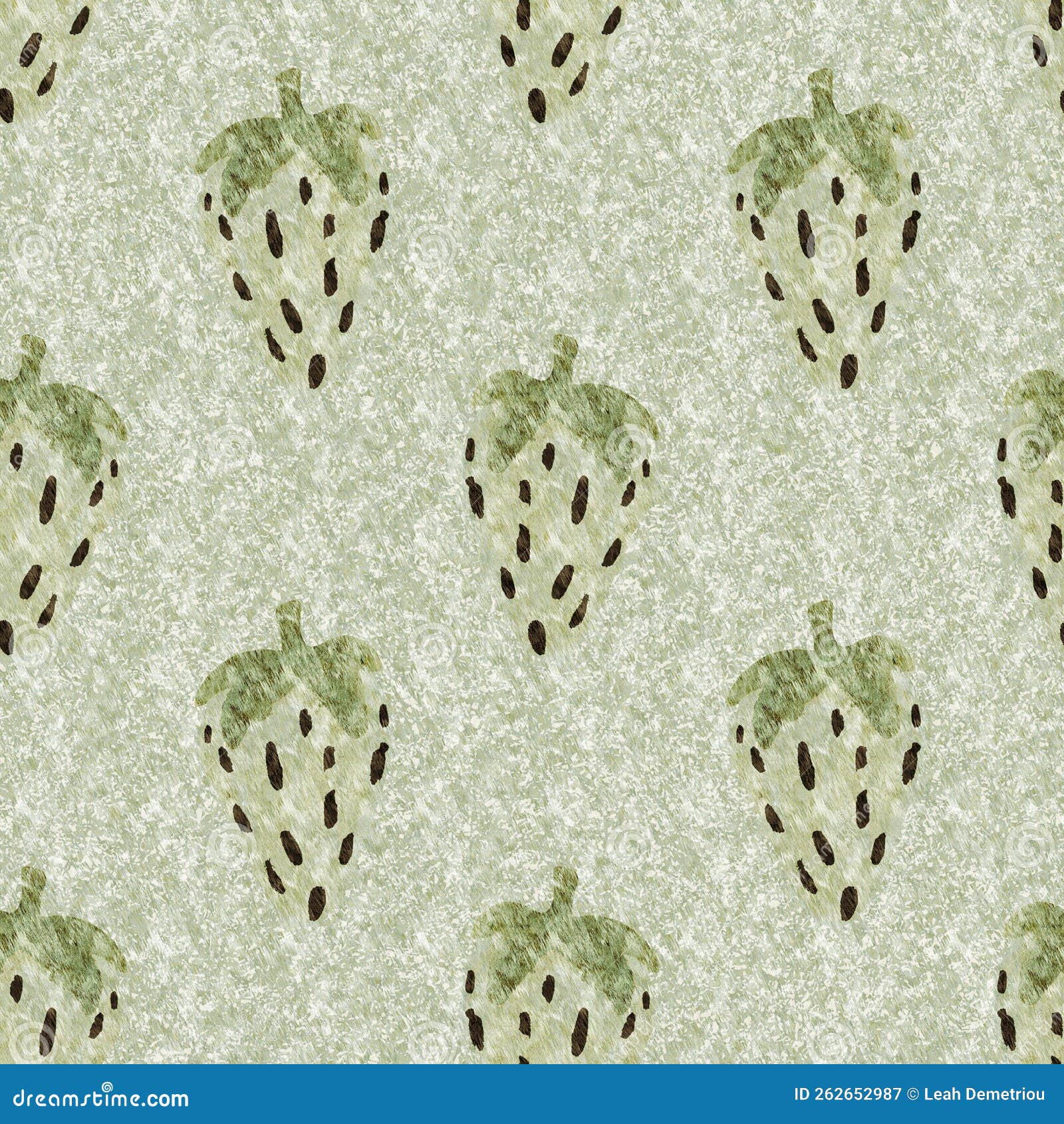 Green Marl Strawberry Vintage Seamless Pattern. Cottagecore Linen Retro  Summer Fruit Wallpaper Stock Illustration - Illustration of fruit, cute:  262652987