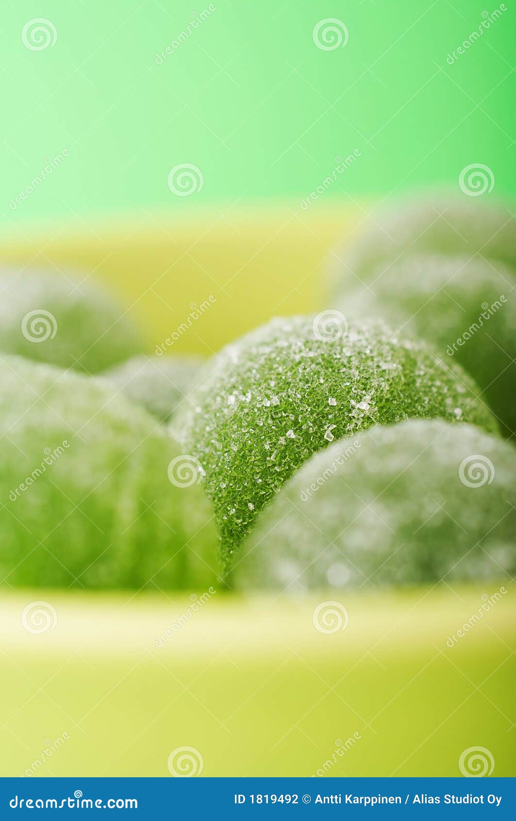 Green marmalade balls stock photo. Image of treats, fruit 1819492