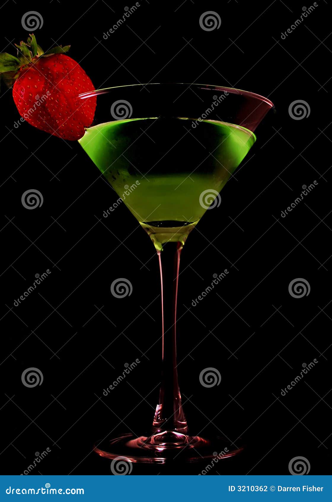 Green Martini stock photo. Image of green, garnish, mixed 3210362