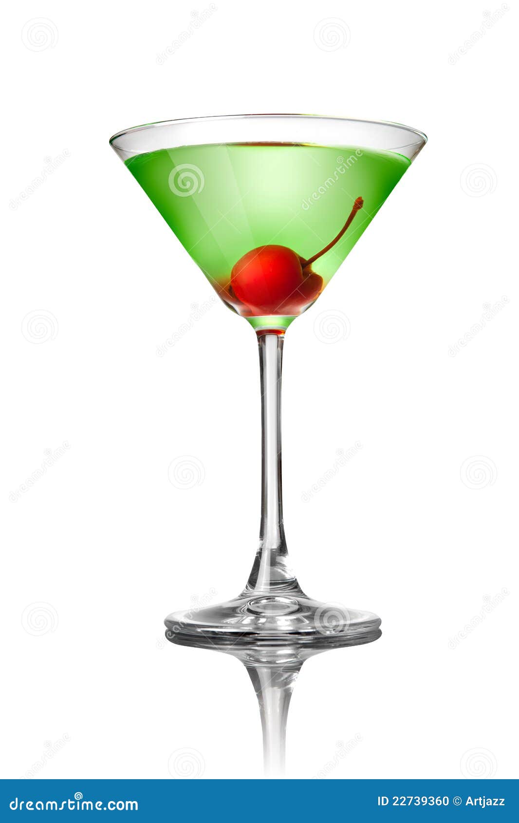Green Martini Cocktail Isolated on White Stock Photo Image of classic