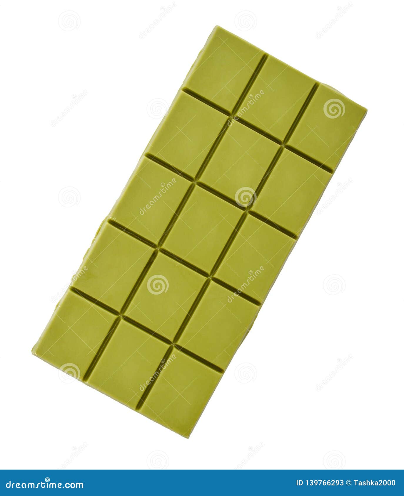 Green matcha chocolate bar stock image. Image of pattern 139766293