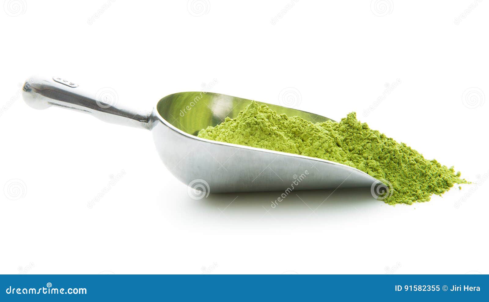 Green matcha tea powder. stock image. Image of ground 91582355