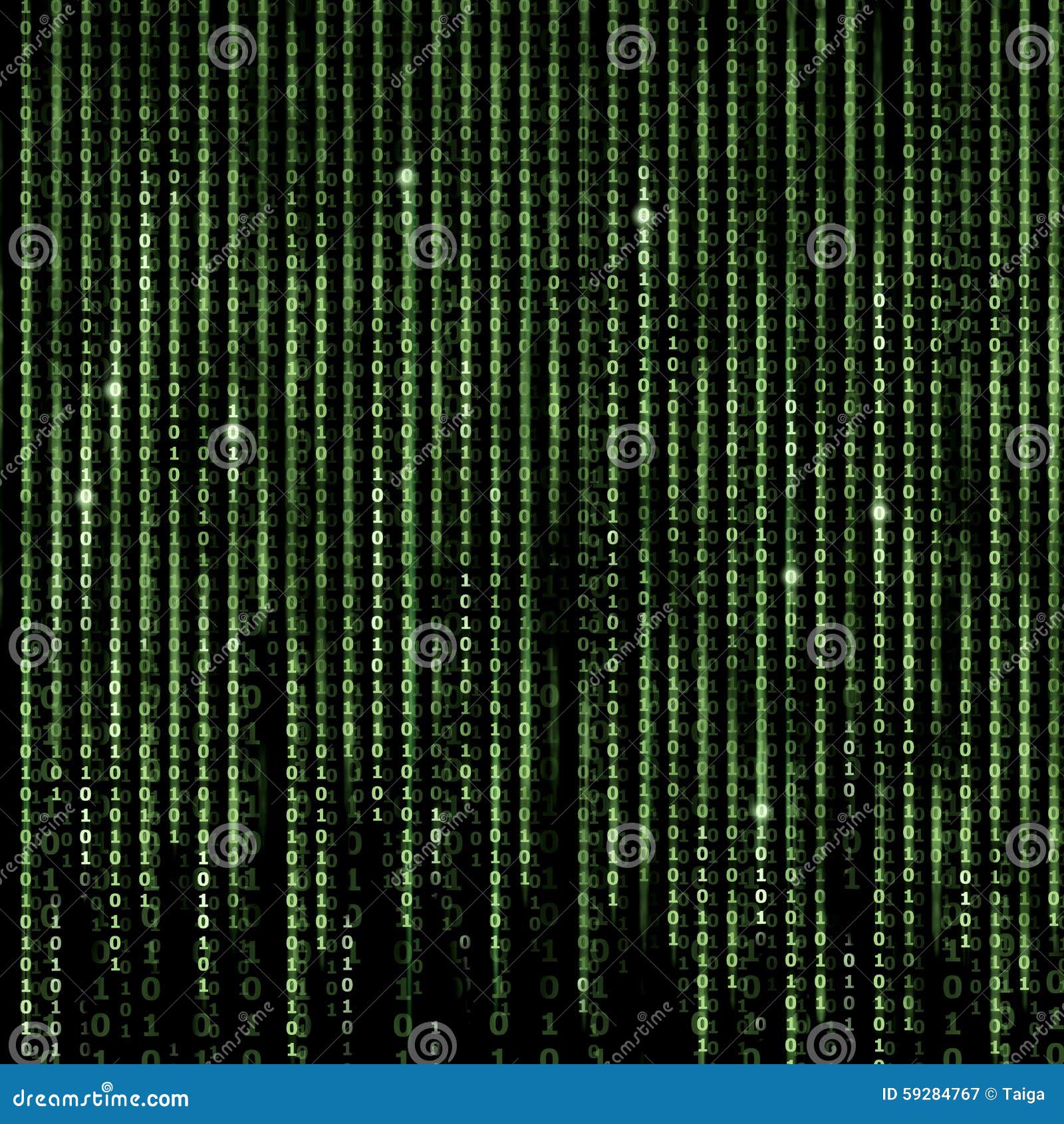 Green Matrix Abstract Background, Program Binary Code Stock Image ...