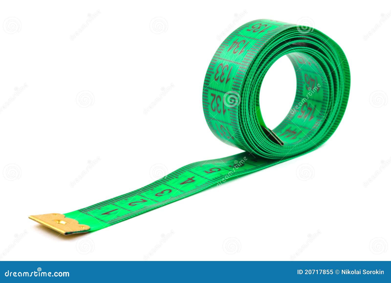 Green measuring tape stock image. Image of healthy, color 20717855