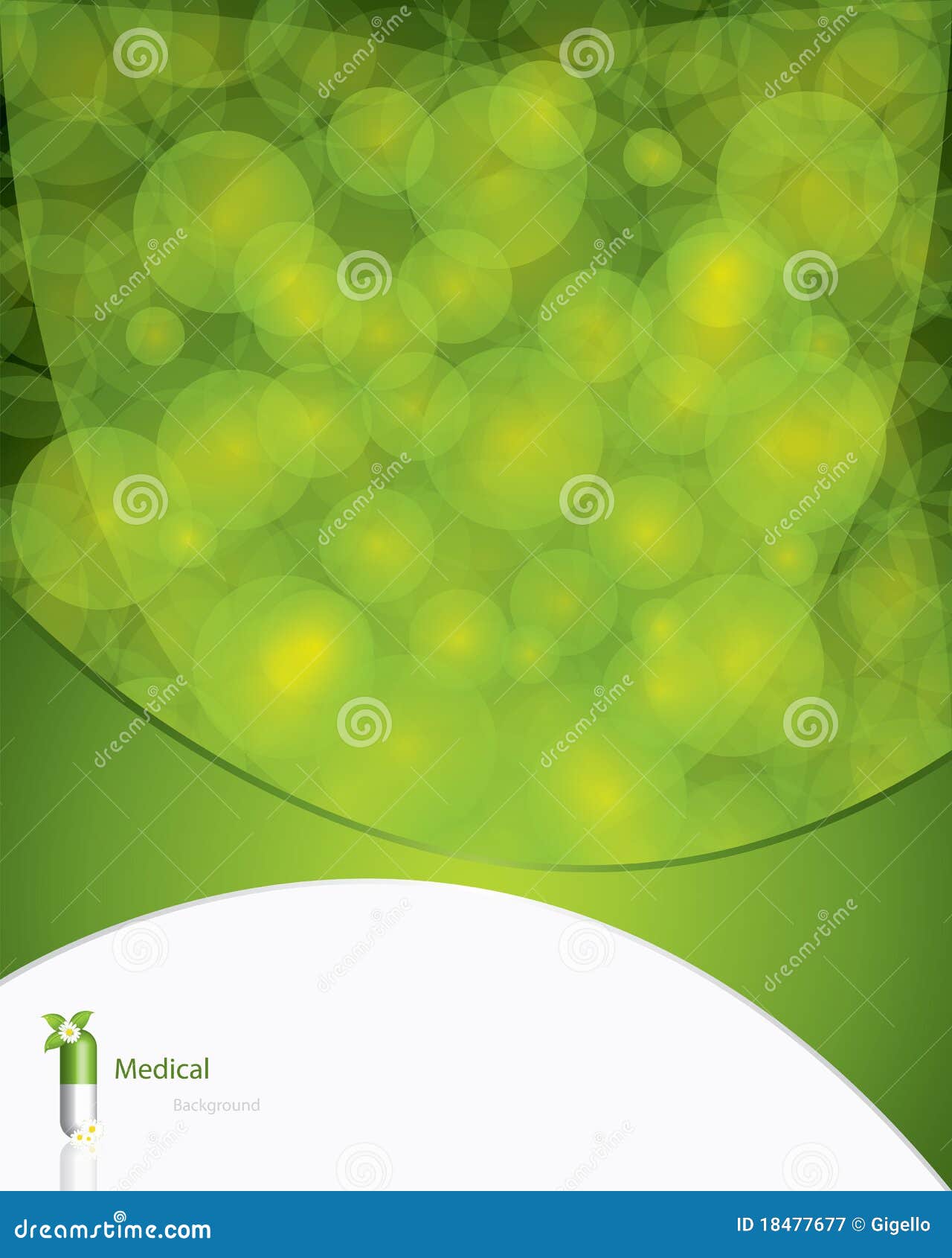 Green Medical Background Royalty Free Stock Photography Image 18477677