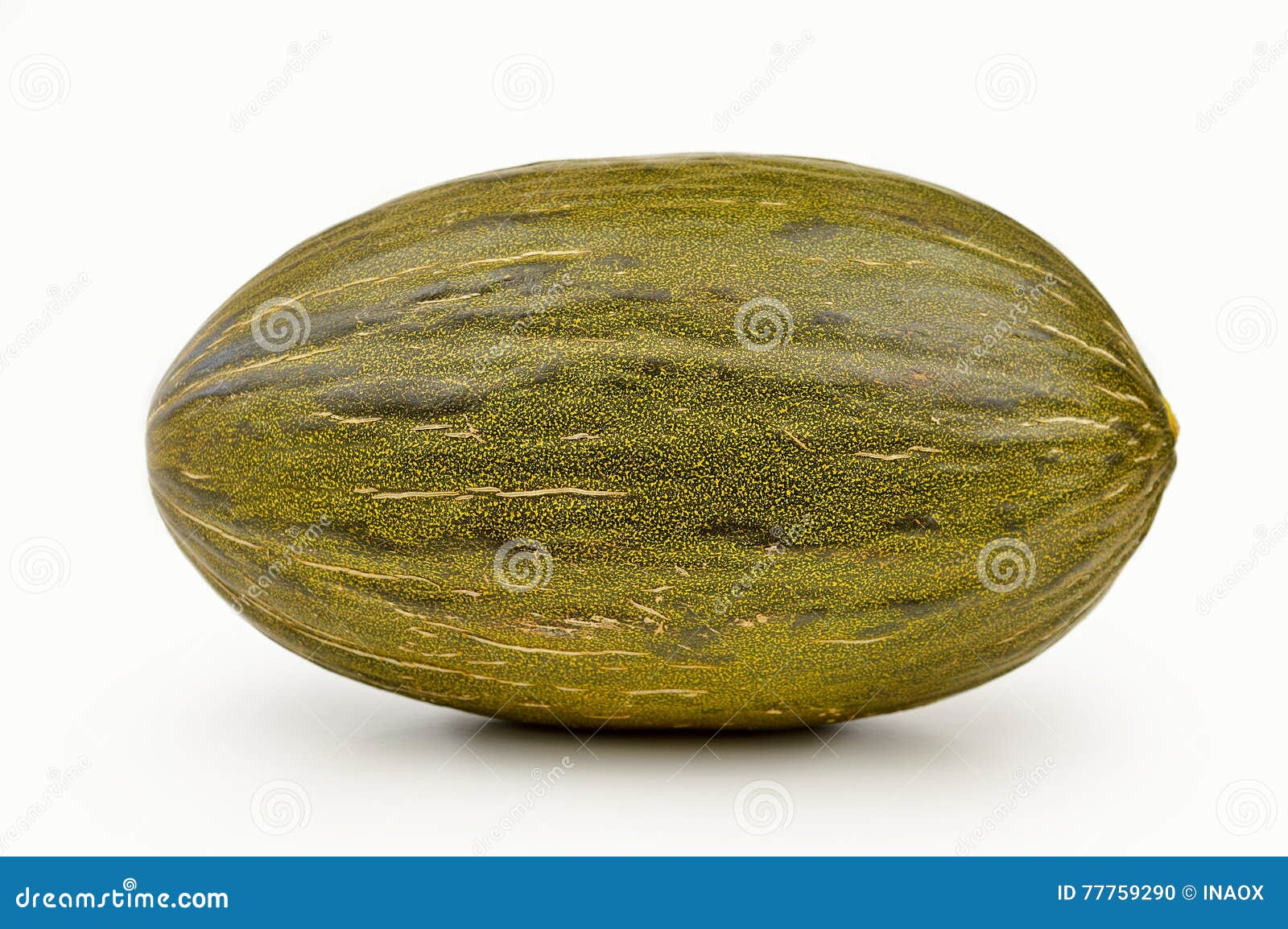 Green melon isolated stock photo. Image of fresh, closeup 77759290