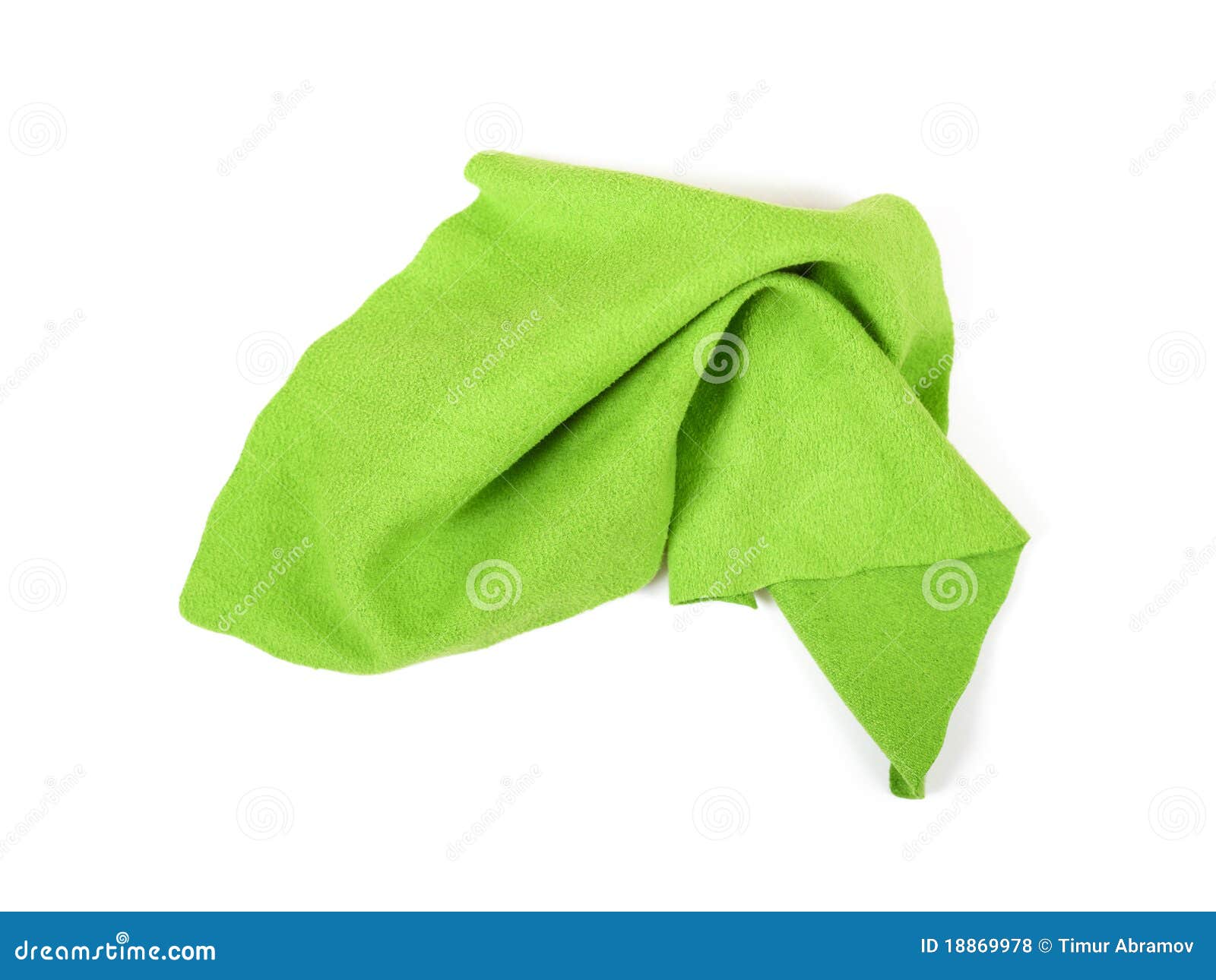 green micro fibre cloth