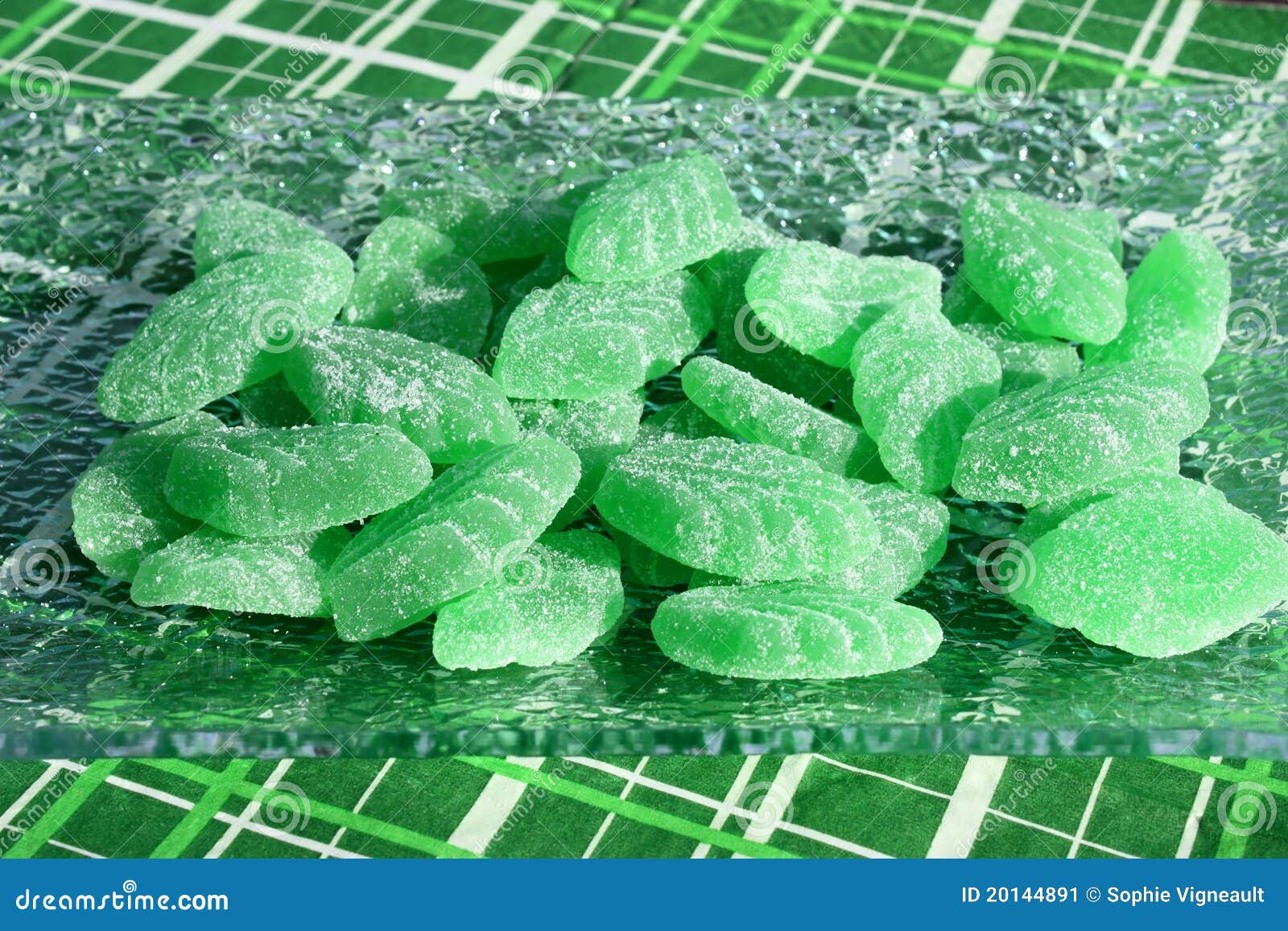 Green mint candies stock image. Image of sweets, platter 20144891